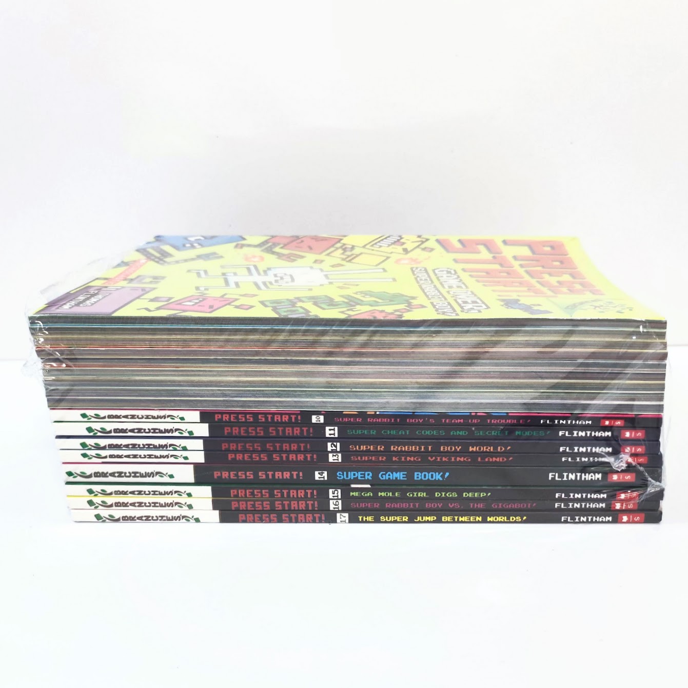 Press Start! Series|  Super Rabbit Boy Powers Up! (1- 17 books)   Branches| S103 