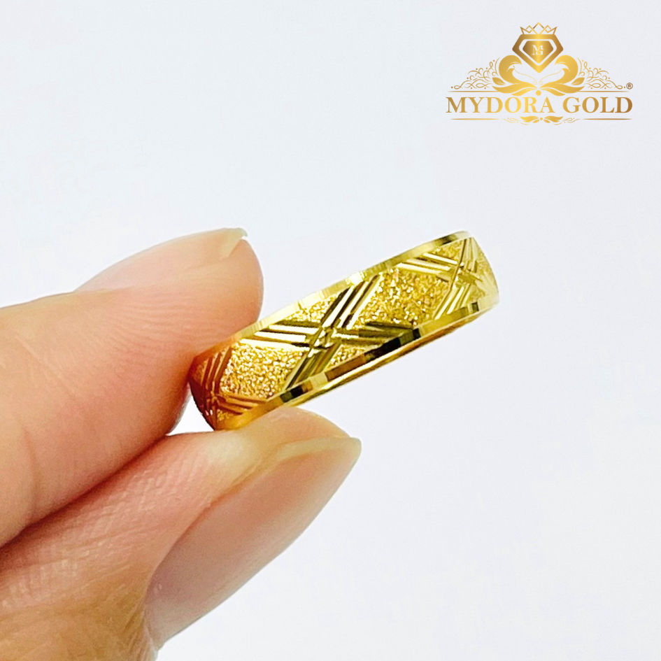 MYDORA Cincin Belah Rotan Arjuna Klasik l EMAS 916/22K