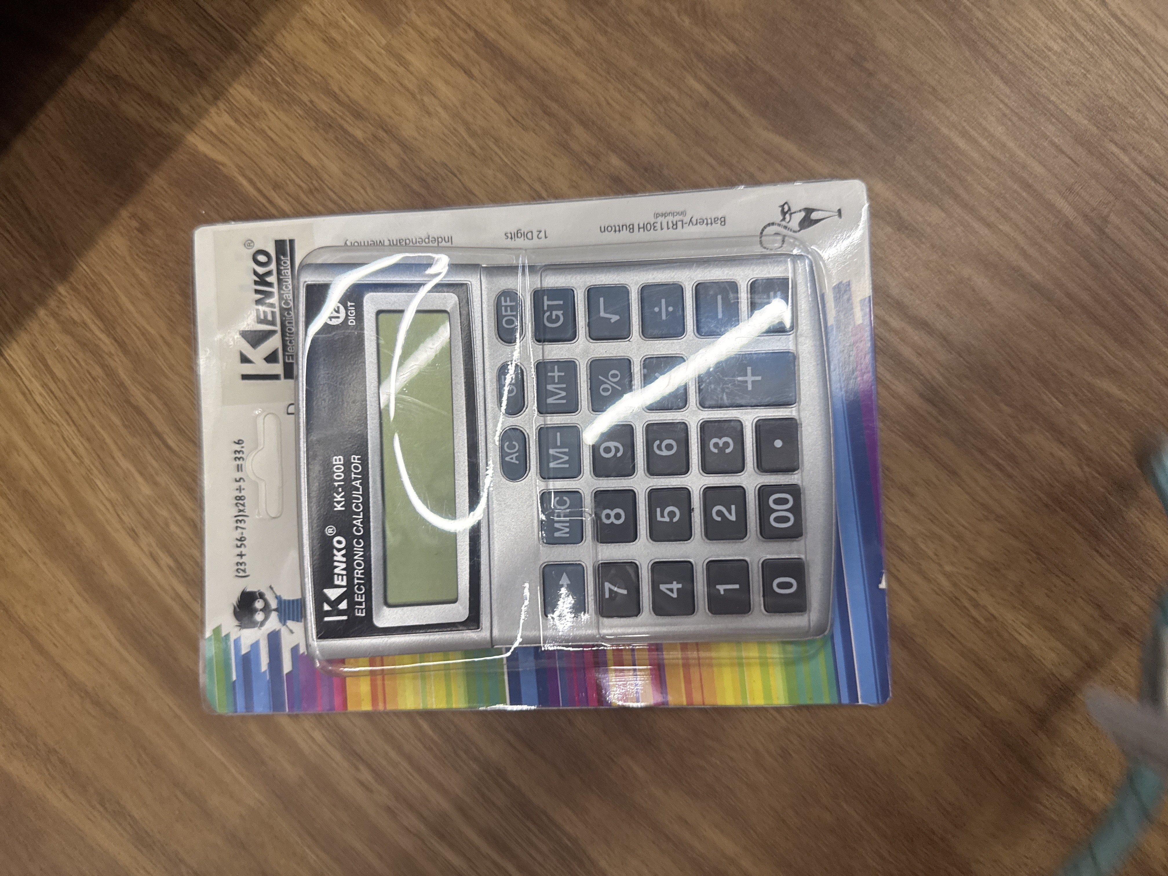 31693 计算器 STATIONERY CALCULATOR KK-100B