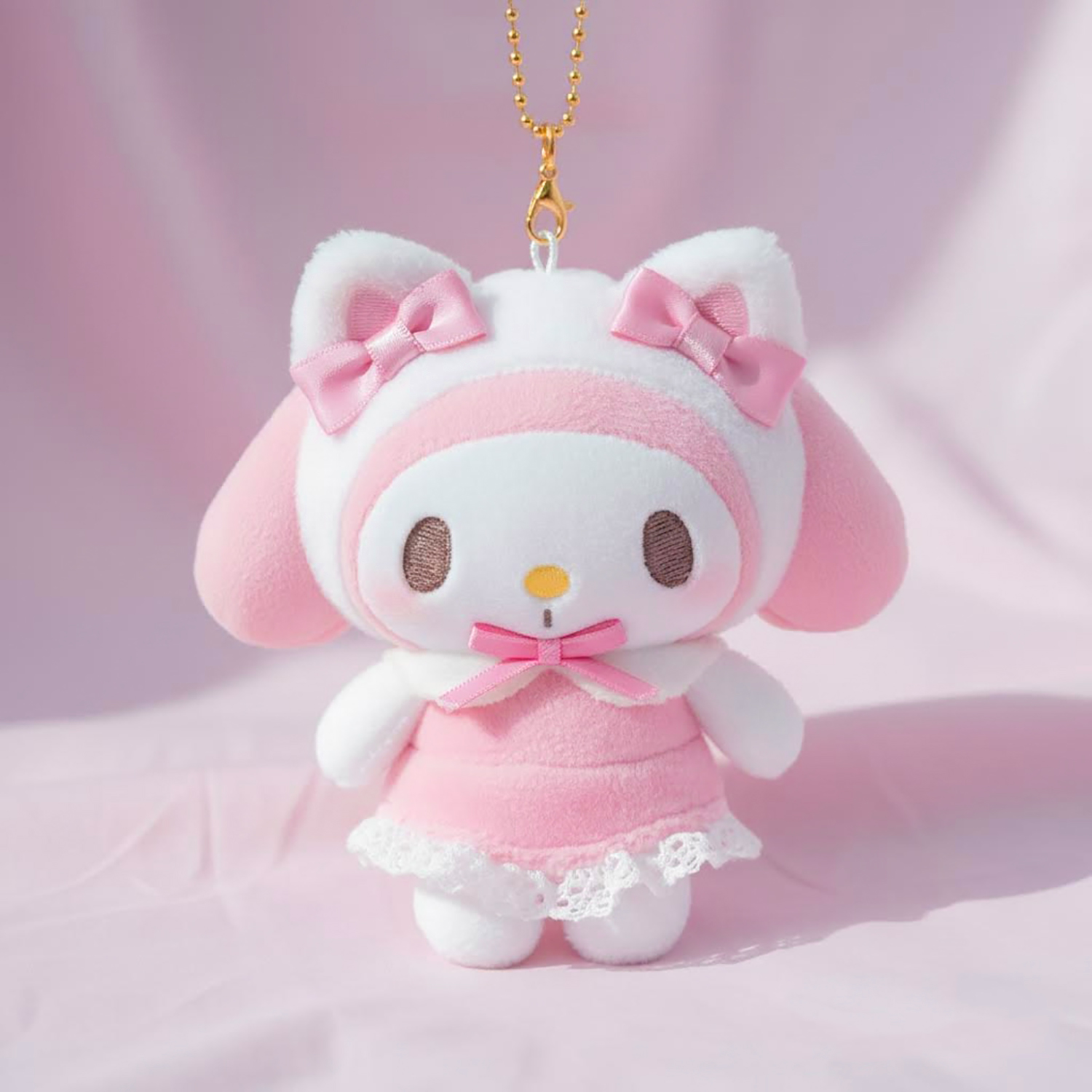 Sanrio - 公仔掛飾 (貓咪寶寶My Melody款)