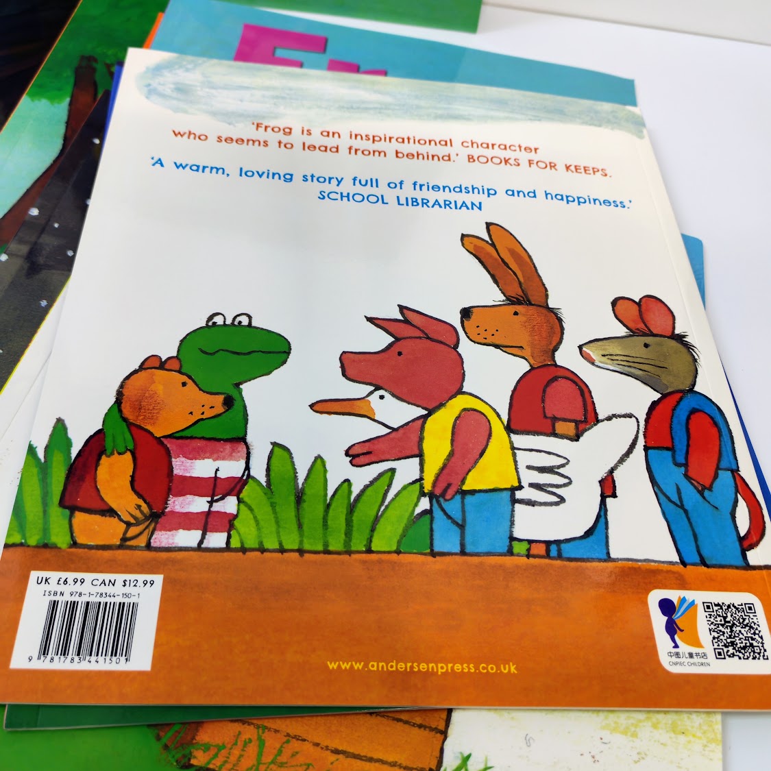 Frog is Frog  10 books 青蛙弗洛格的成長故事10冊 睡前親子繪本 情商培養 B266