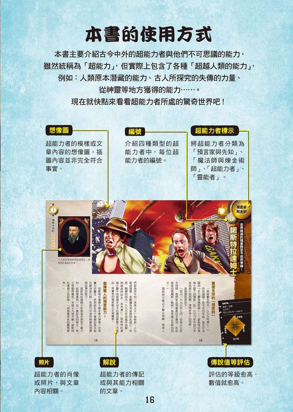 西北國際 學研神祕百科：超能力者大百科
