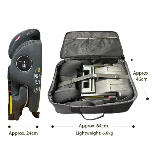 Cozy N Safe K2 i-Size 兒童高背增高汽車安全座椅 (100-150cm) 附旅行收納袋 4歲至12歲 黑色