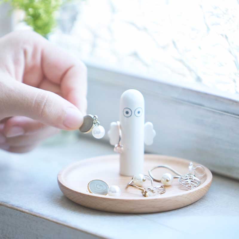 📦訂購 日本代購 姆明 MOOMIN 小精靈 The Hattifatteners 木質飾物架