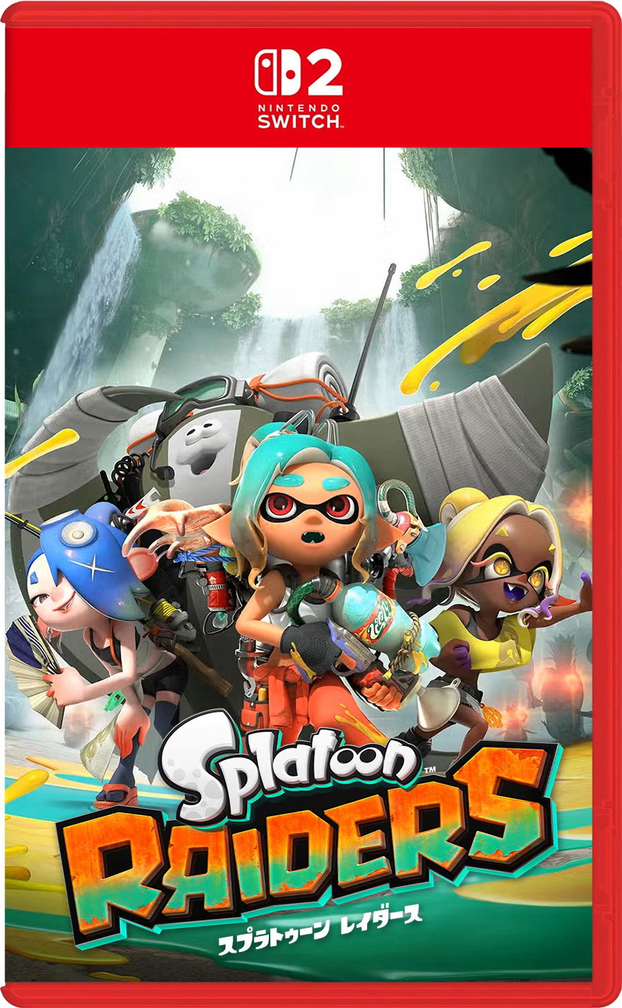 【預售 23/7】SW2 斯普拉遁 塗擊隊 Splatoon Raiders 中/英/日文  (日文封面) PO0715