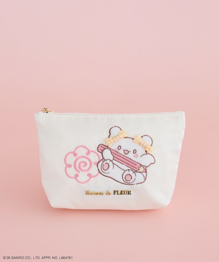 🎀【預訂】Hanamaruobake x Maison de FLEUR 刺繡小包