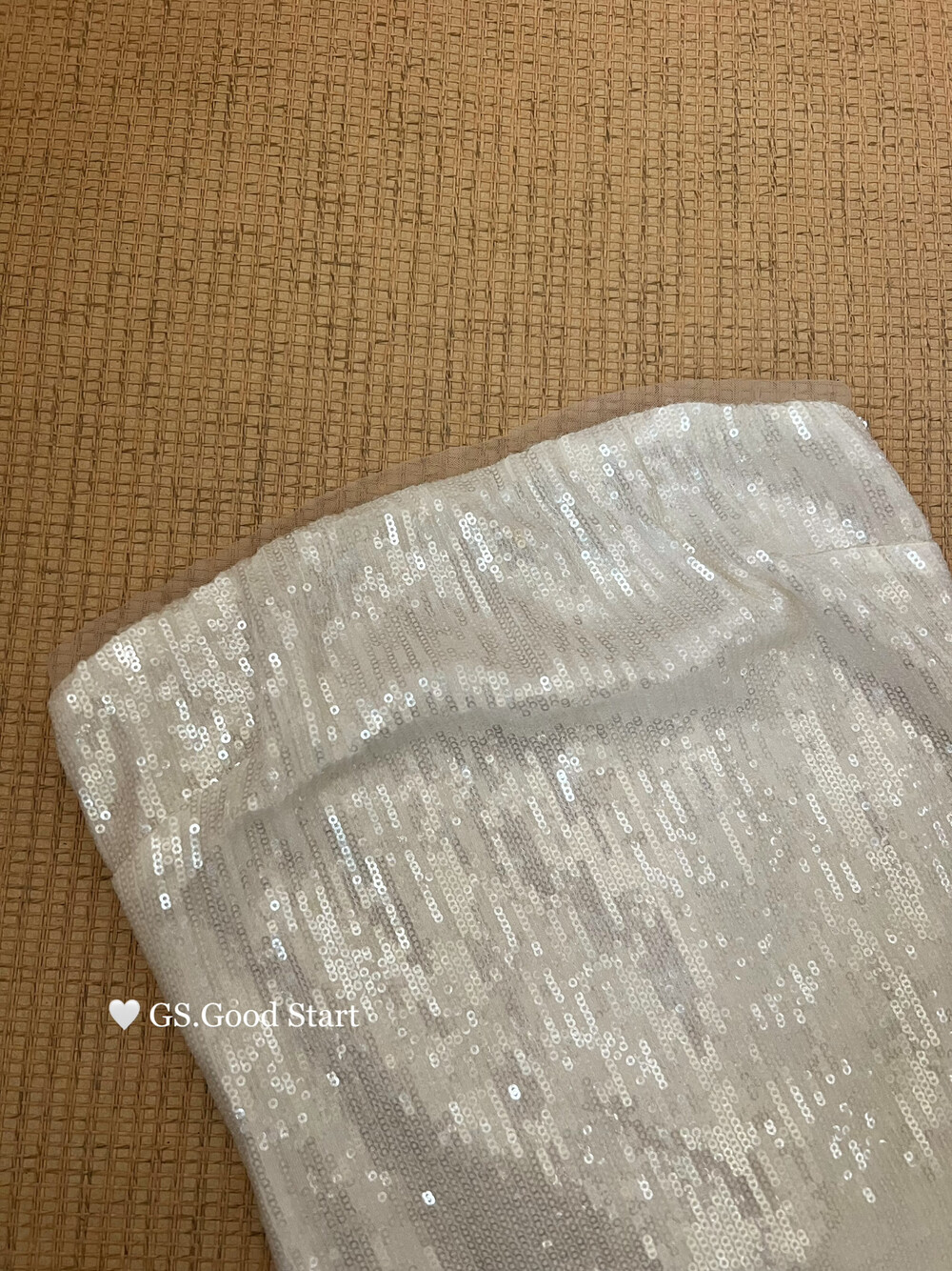 1799 GS START Sequin tube dress | 亮片抹胸长裙
