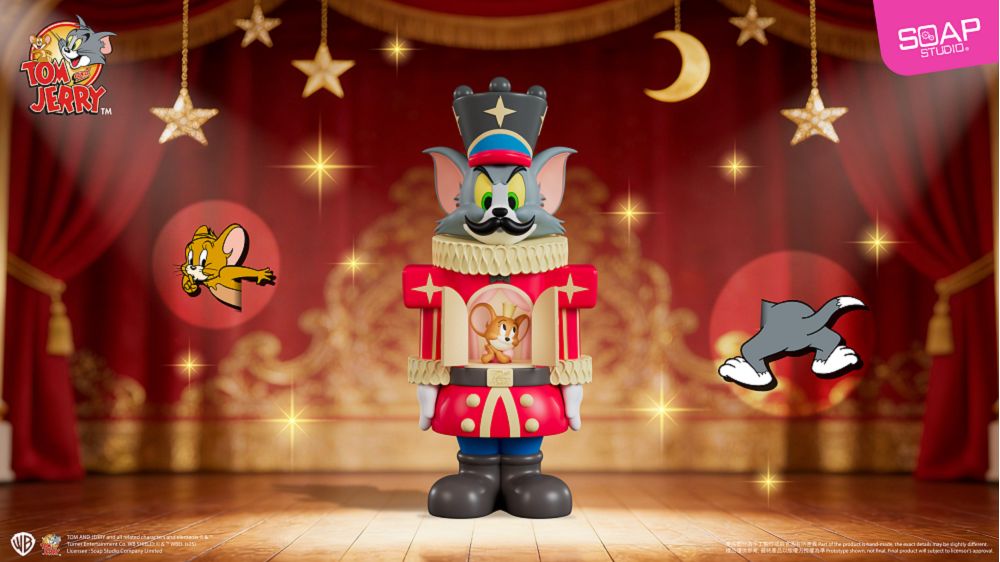 📦訂購 台灣代購 SOAP STUDIO Tom and Jerry 湯姆與傑利 胡桃鉗士兵造型公仔