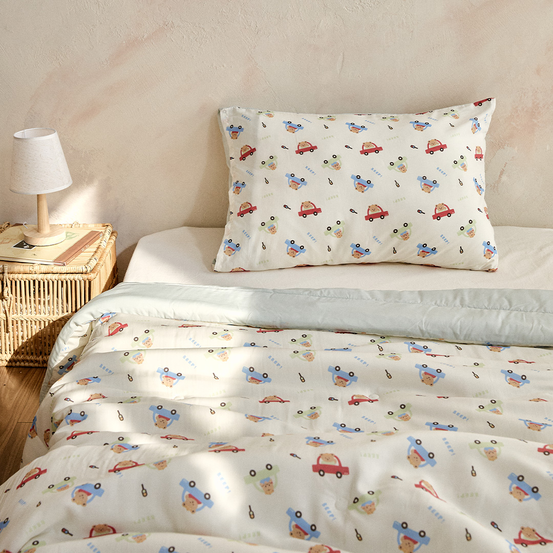 26S/S🌸DTD玩轉卡通樂園系列-天絲莫代爾雙面枕套