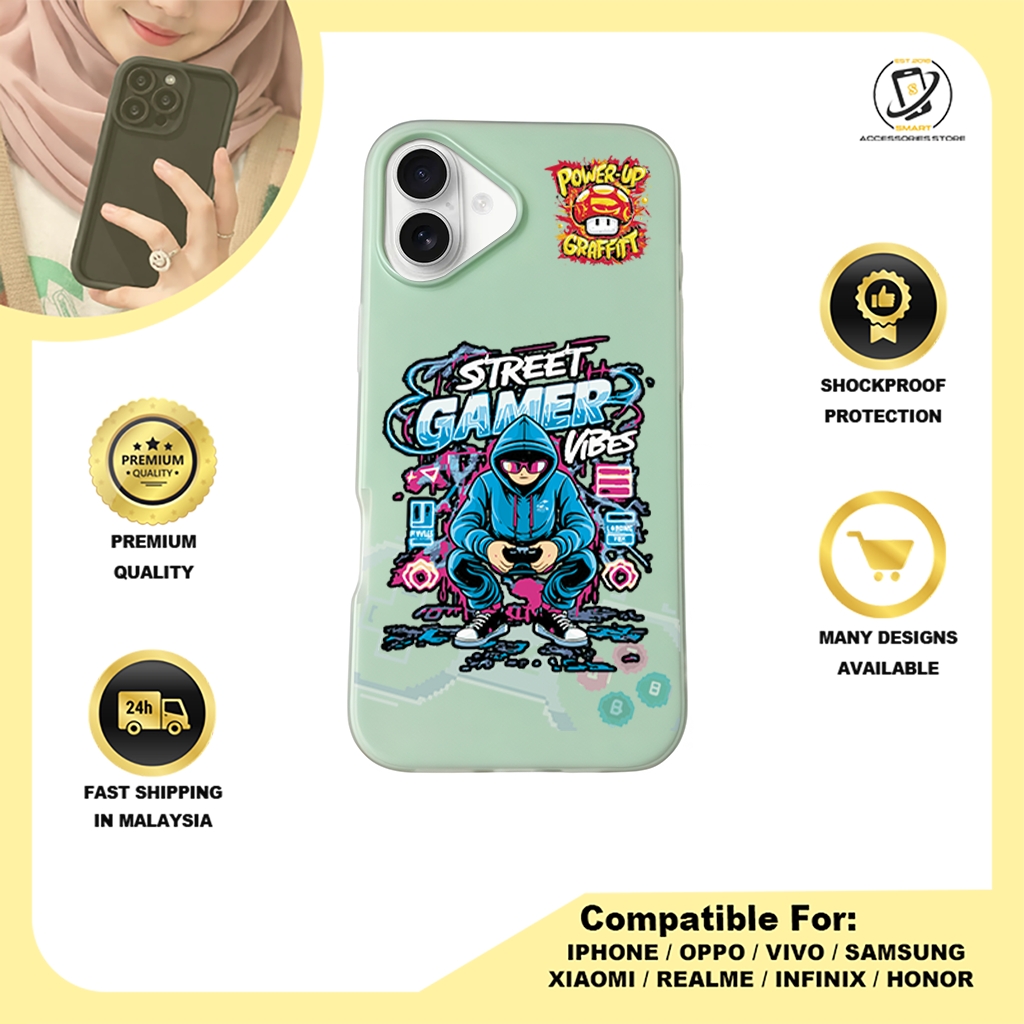 JELLY CASE PHONE FOR IPHONE - DESIGN GAME D