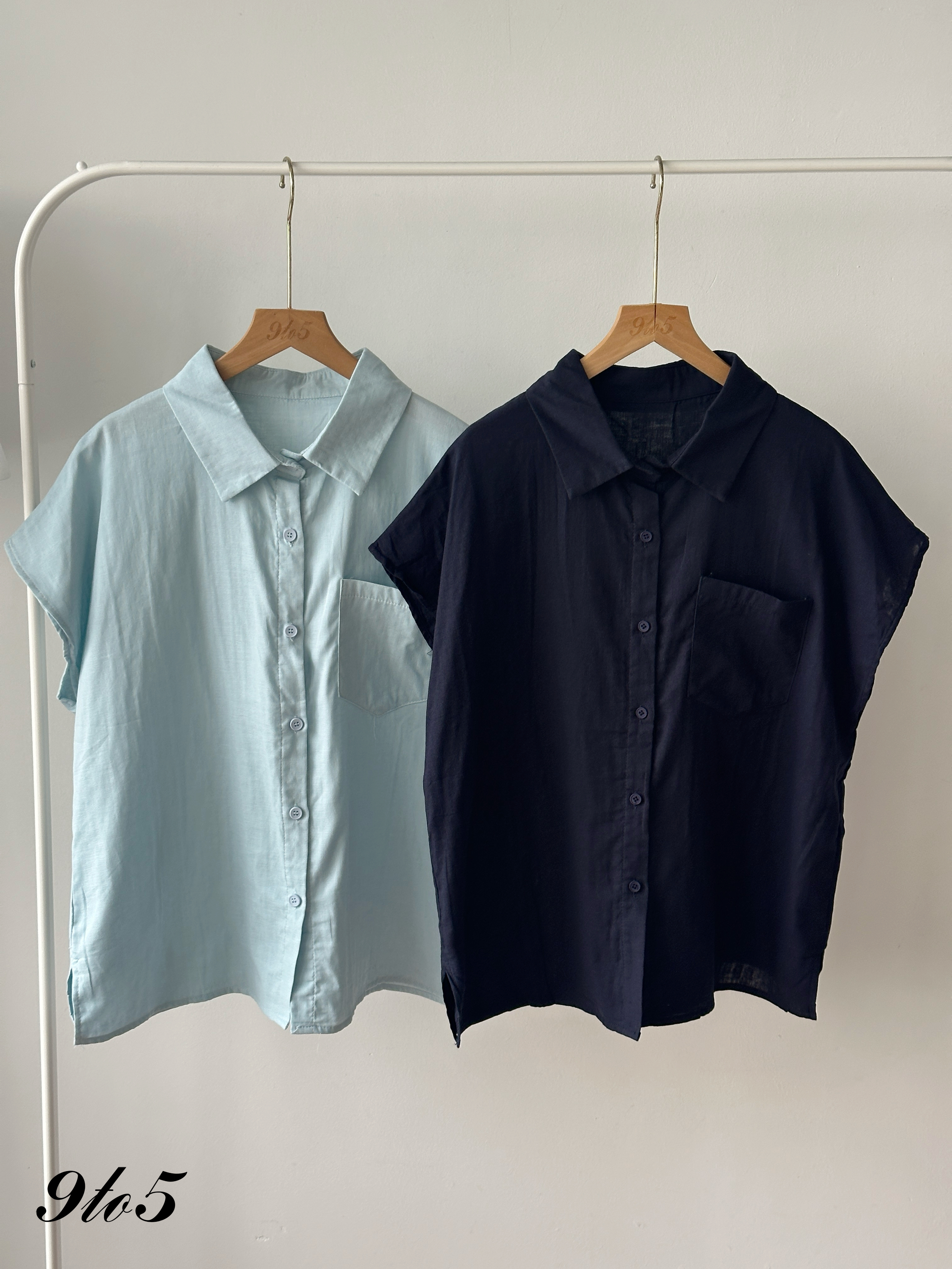 T4333 Oversized Linen Shirt - 4 Colors 