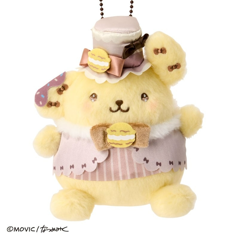 🌸 【預訂】Pompompurin 公仔掛飾 - DOLLY MIX x Sanrio