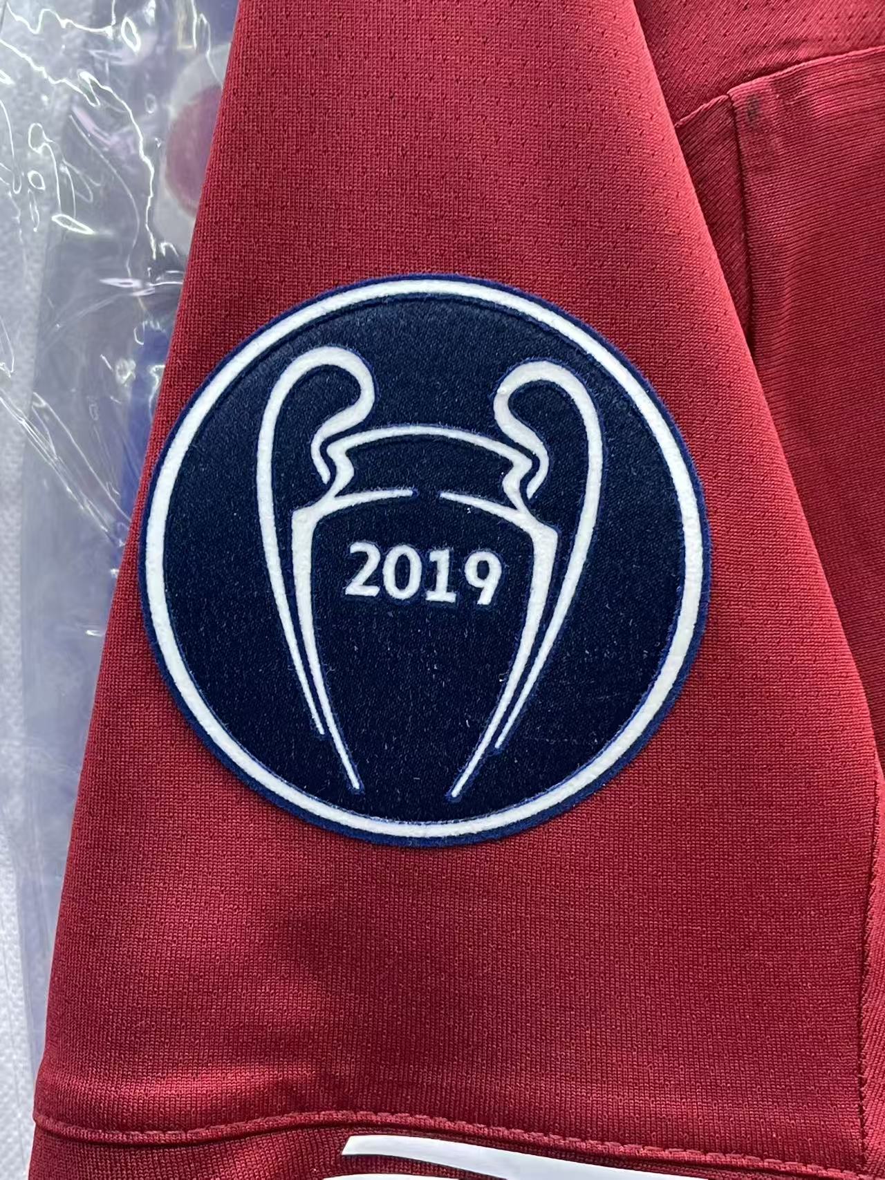 2019-20 Liverpool Home Authentic Shirt #4 VIRGIL Size L "BNWT"