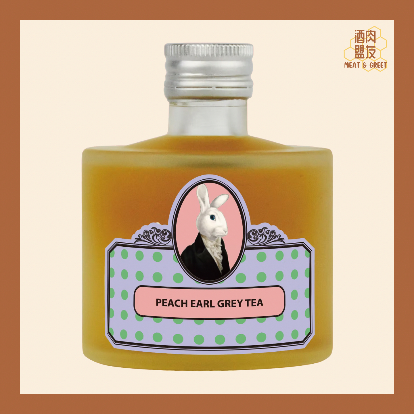 Bunnyville 迷你兔兔 - 水蜜桃伯爵茶酒 Peach Earl Grey Tea Liquor