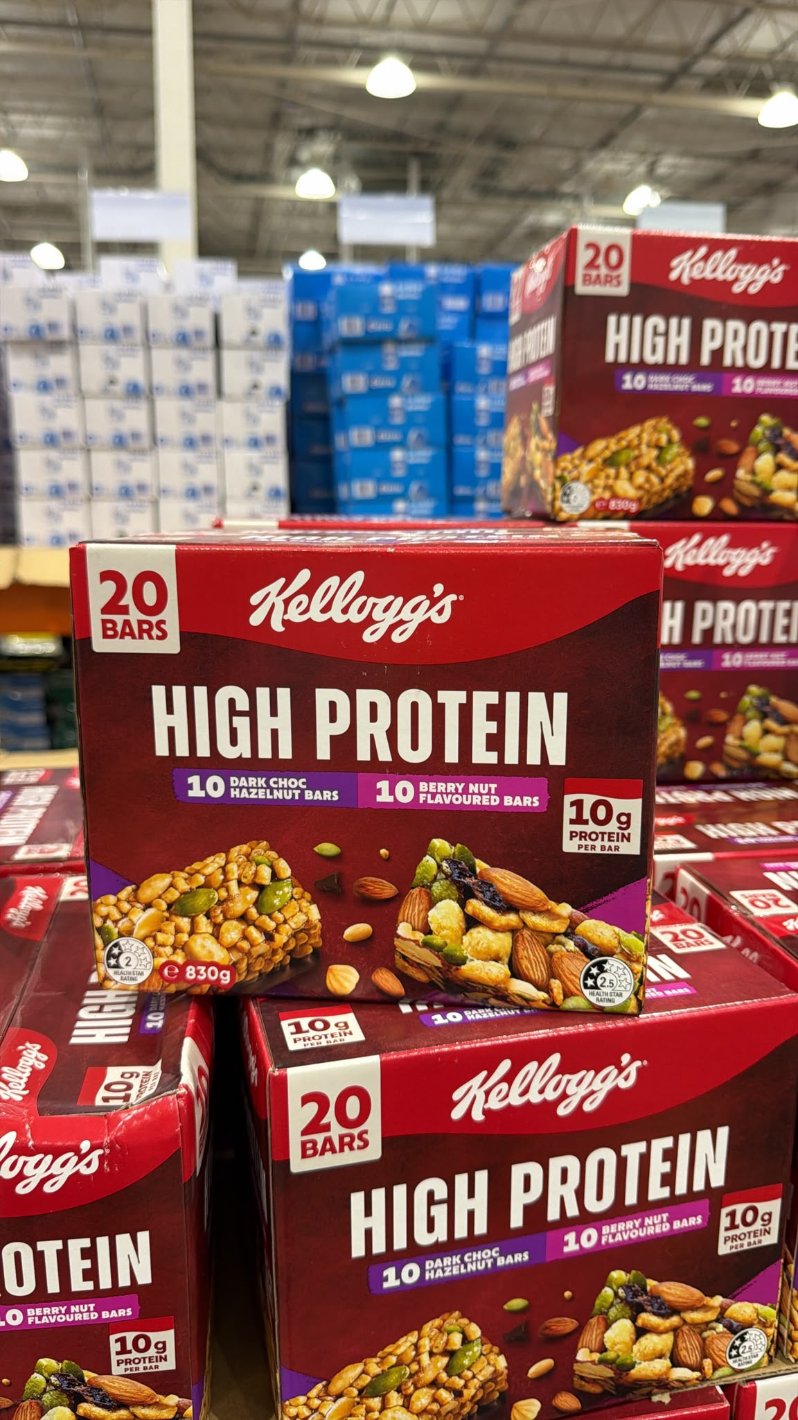 澳洲Costco │ Kellogg's 家樂氏高蛋白雜錦點心棒 (一盒20入)