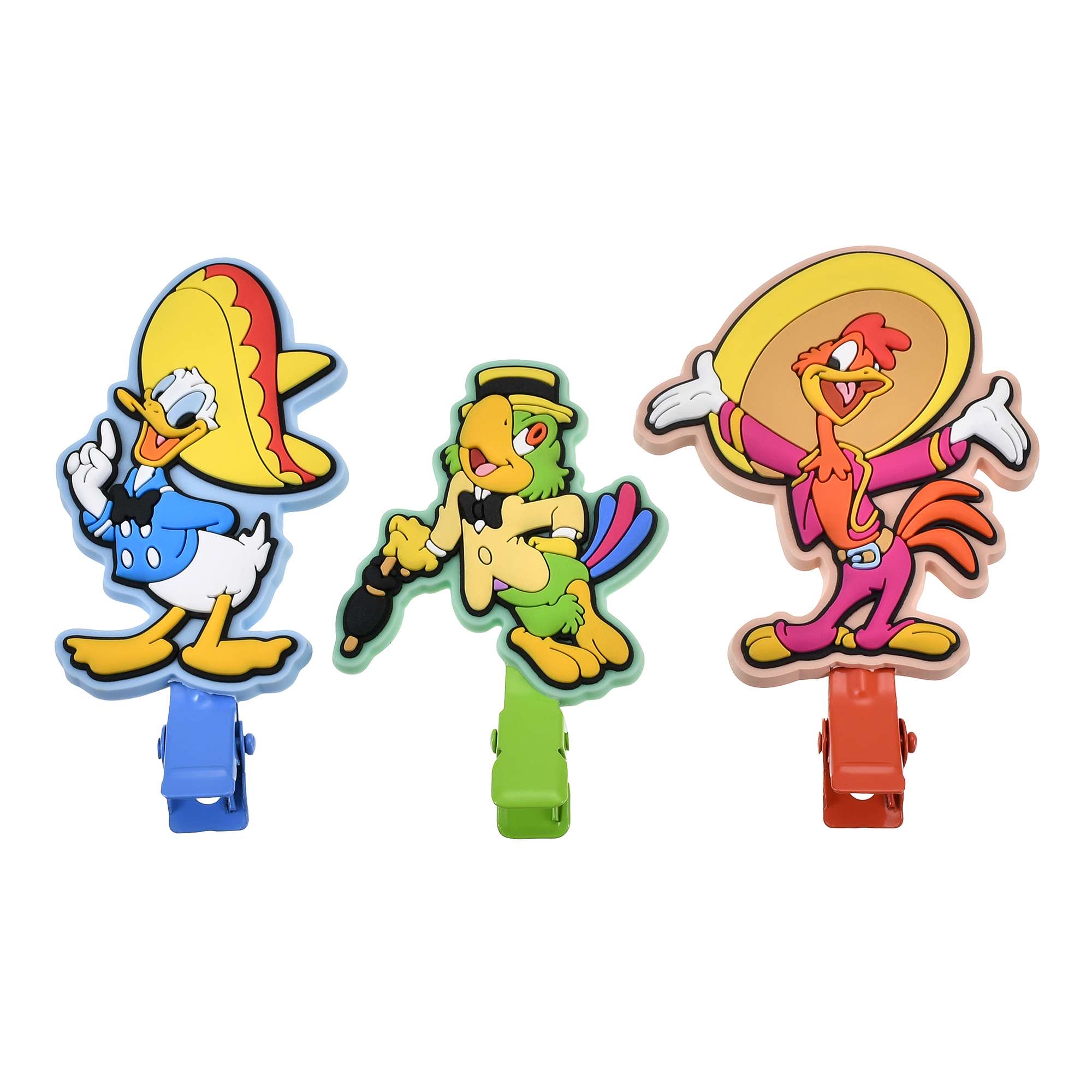 🎀【預訂】Donald、Jose Carioca、Panchito髮夾套裝