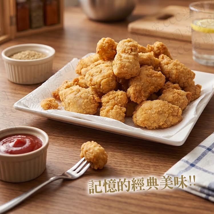 【肯X基同款｜等咗三年重磅回歸】大成勁爆香脆雞/雞米花 (1000g 巨無霸裝) 