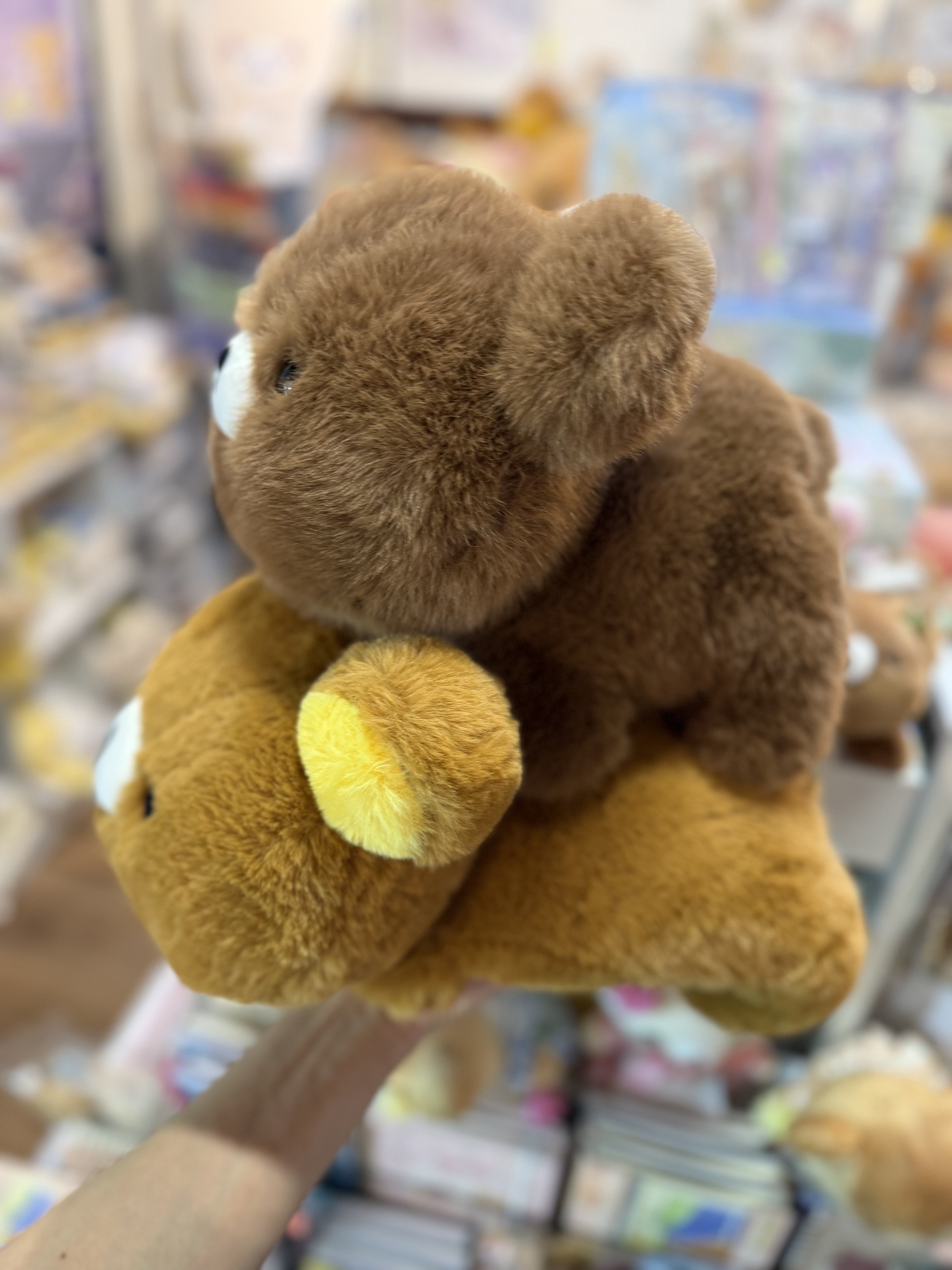 《現貨》全新小熊10週年紀念四葉草系列趴地公仔（M size)