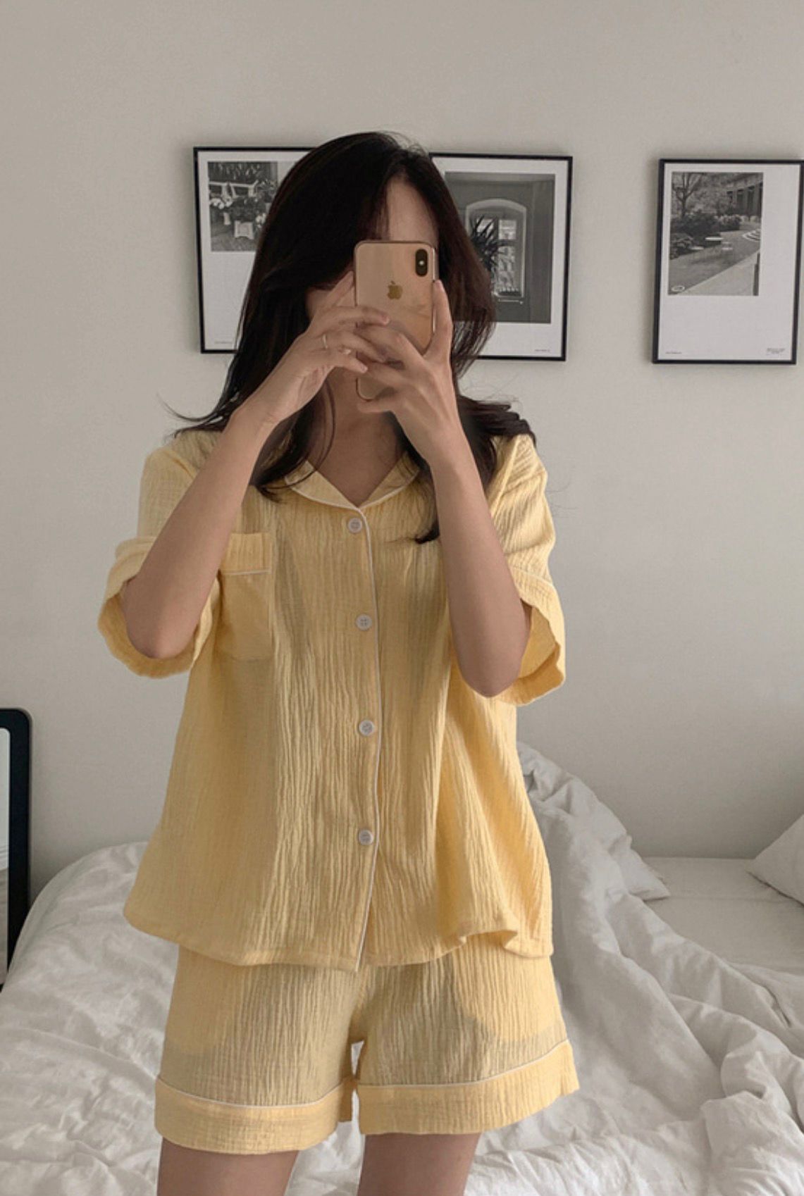 JUUNEEDU糖果色純棉睡衣套裝🍡