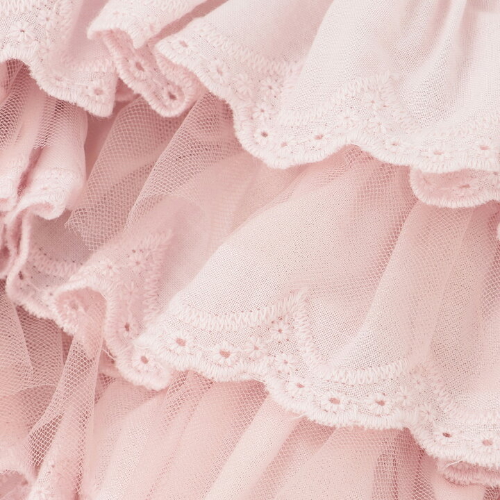 🇯🇵預訂 日本直送🇯🇵Petit Main三色蕾絲花邊層疊燈籠褲