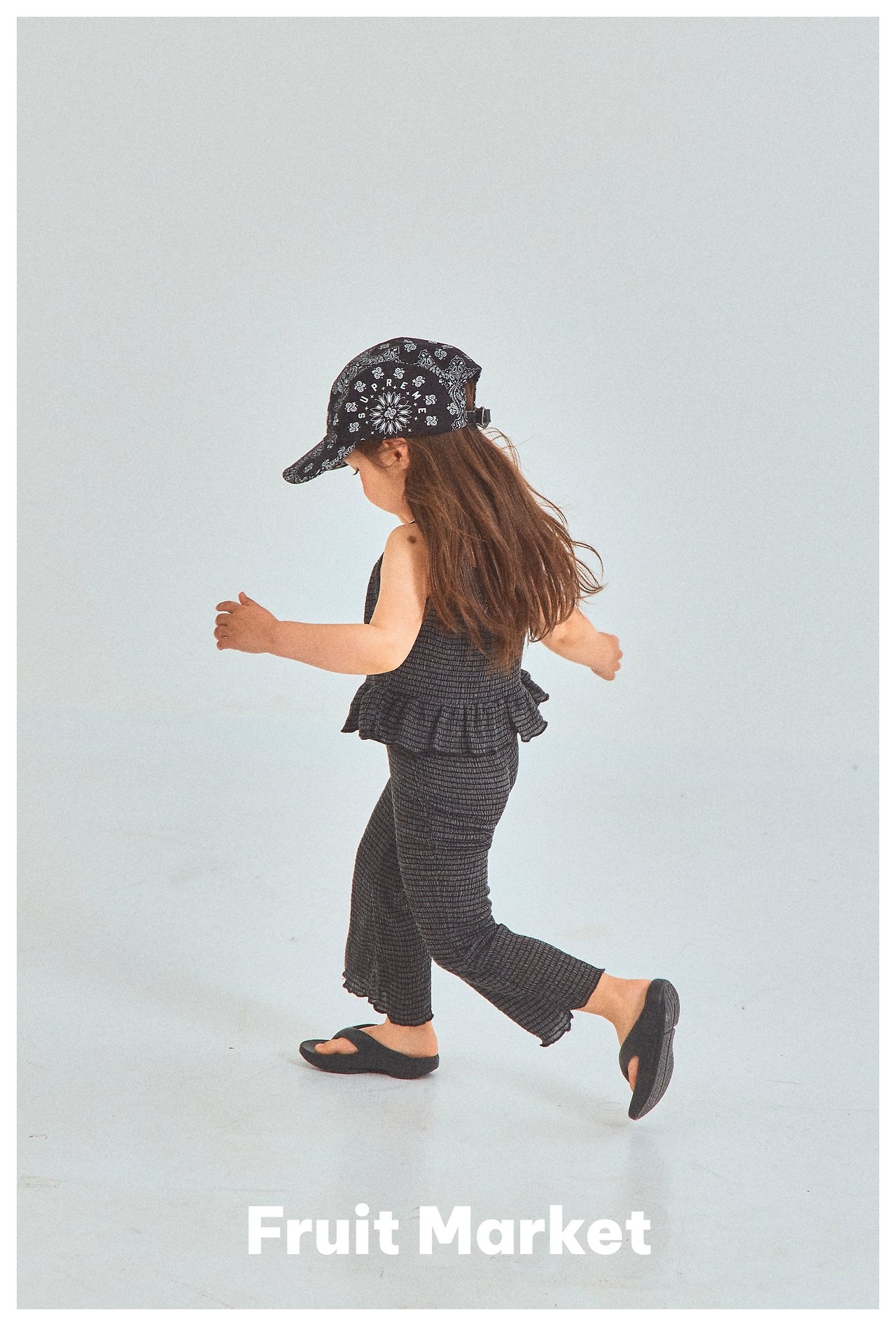 Fruit | sleeveless set ( Black M100-110)