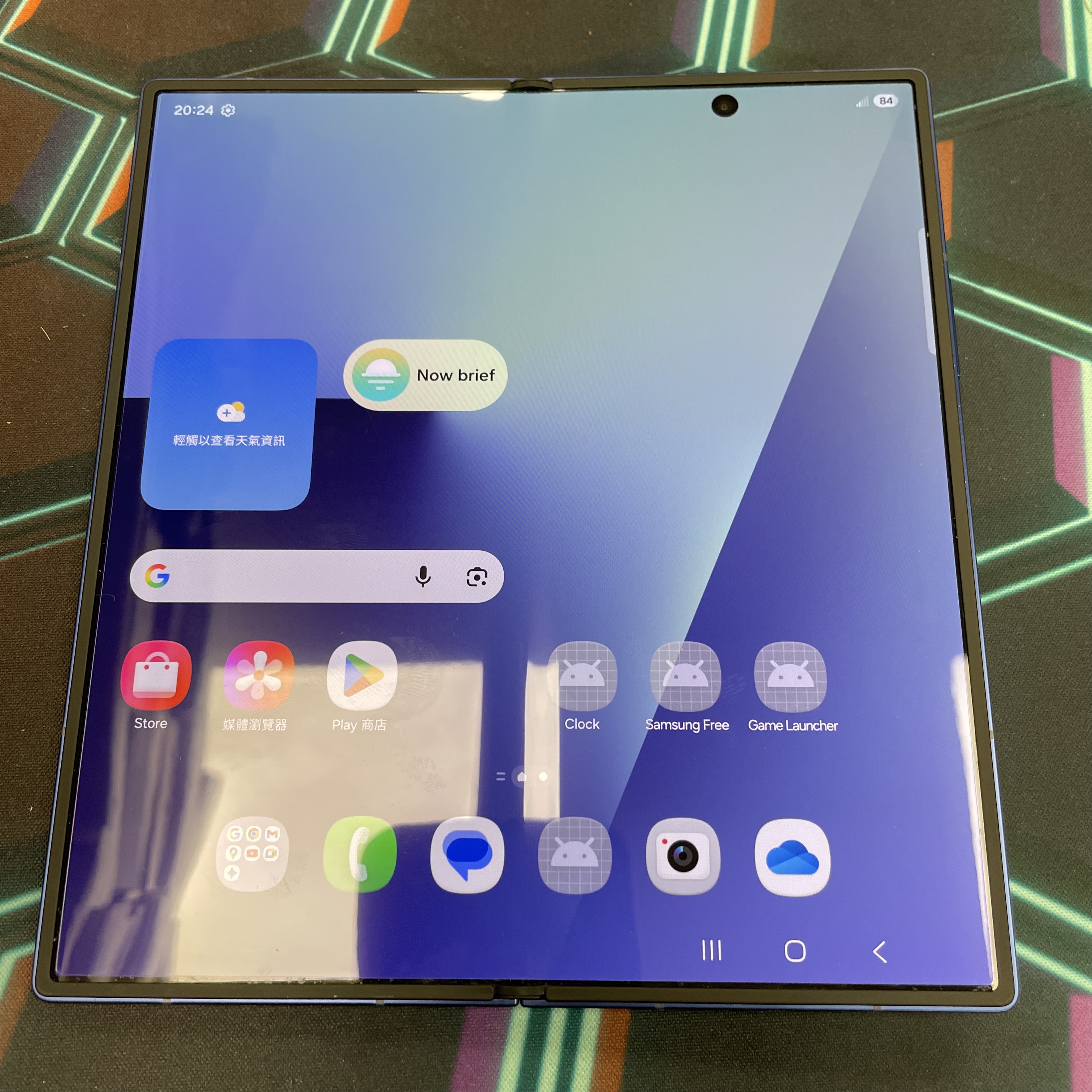 *7566 Galaxy Z Fold 7 勁靚機 12+512GB 藍色 blue