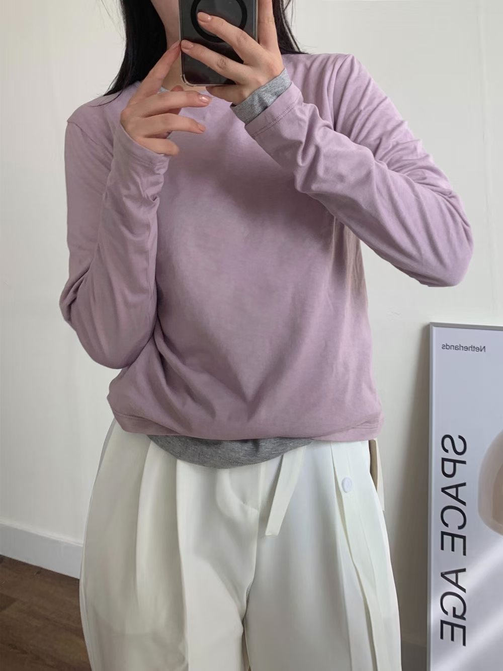 221645 6色長袖Tee