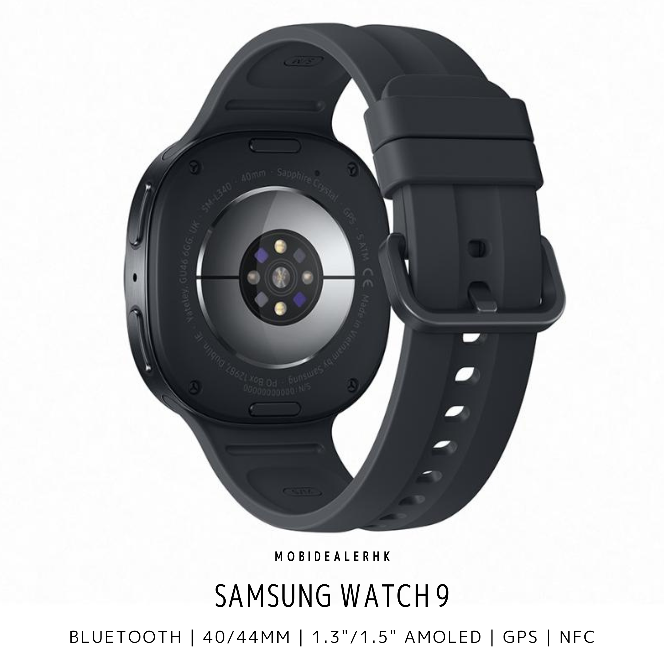 Samsung Galaxy Watch 9 | Bluetooth 藍牙 | 40MM | 智能手錶AMOLED 屏幕 | NFC | GPS | 2+32Gb