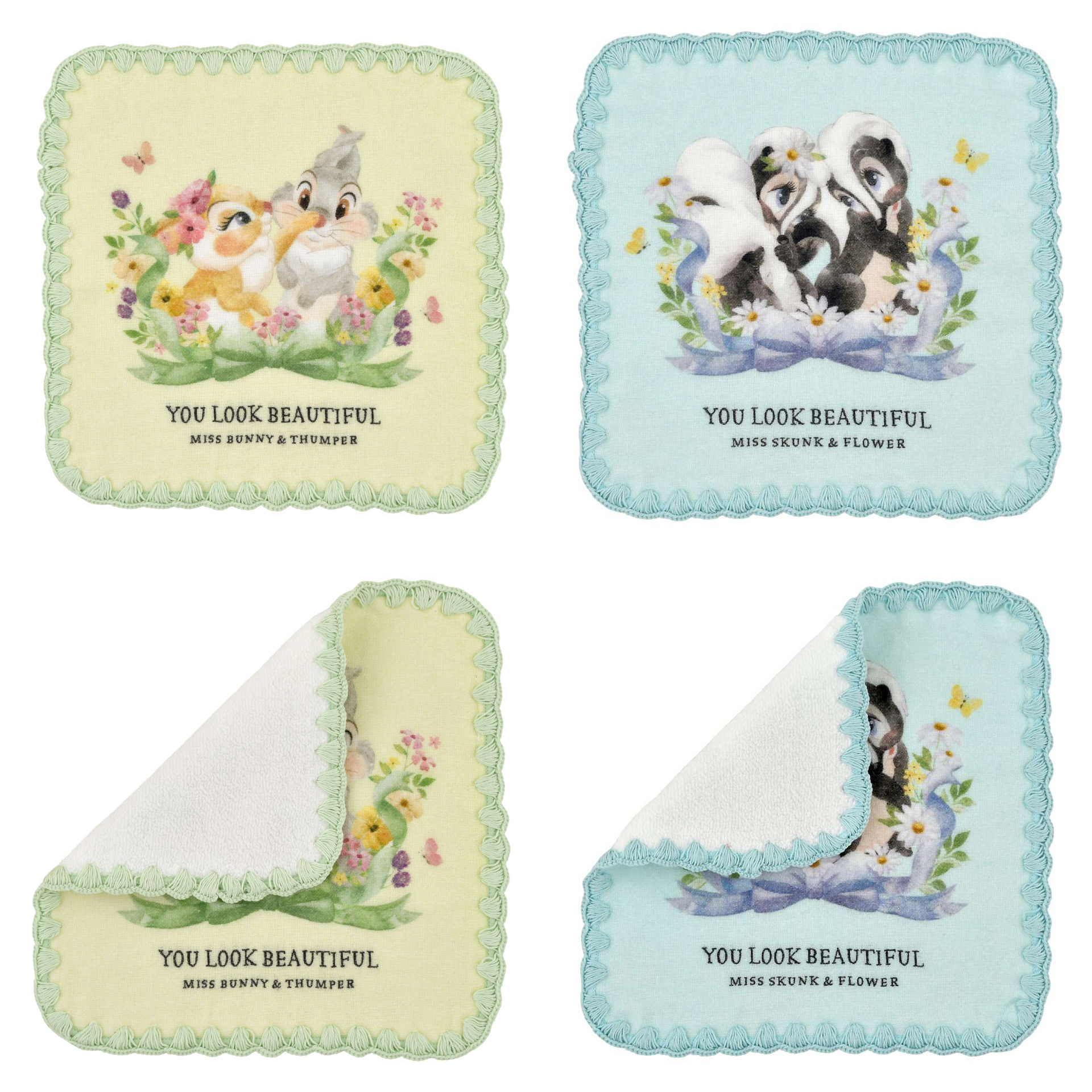 日本預訂📍日本迪士尼DISNEY SPRING ROMANCE系列 - 手巾仔 3/3日本開售