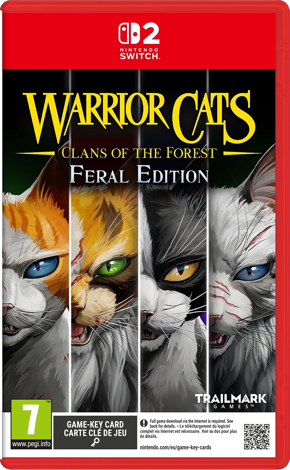 【預售 23/ 10】NS 貓戰士：森林部》Warrior Cats: Clans of the Forest  英文  ( 英文封面 ) XLMS3437