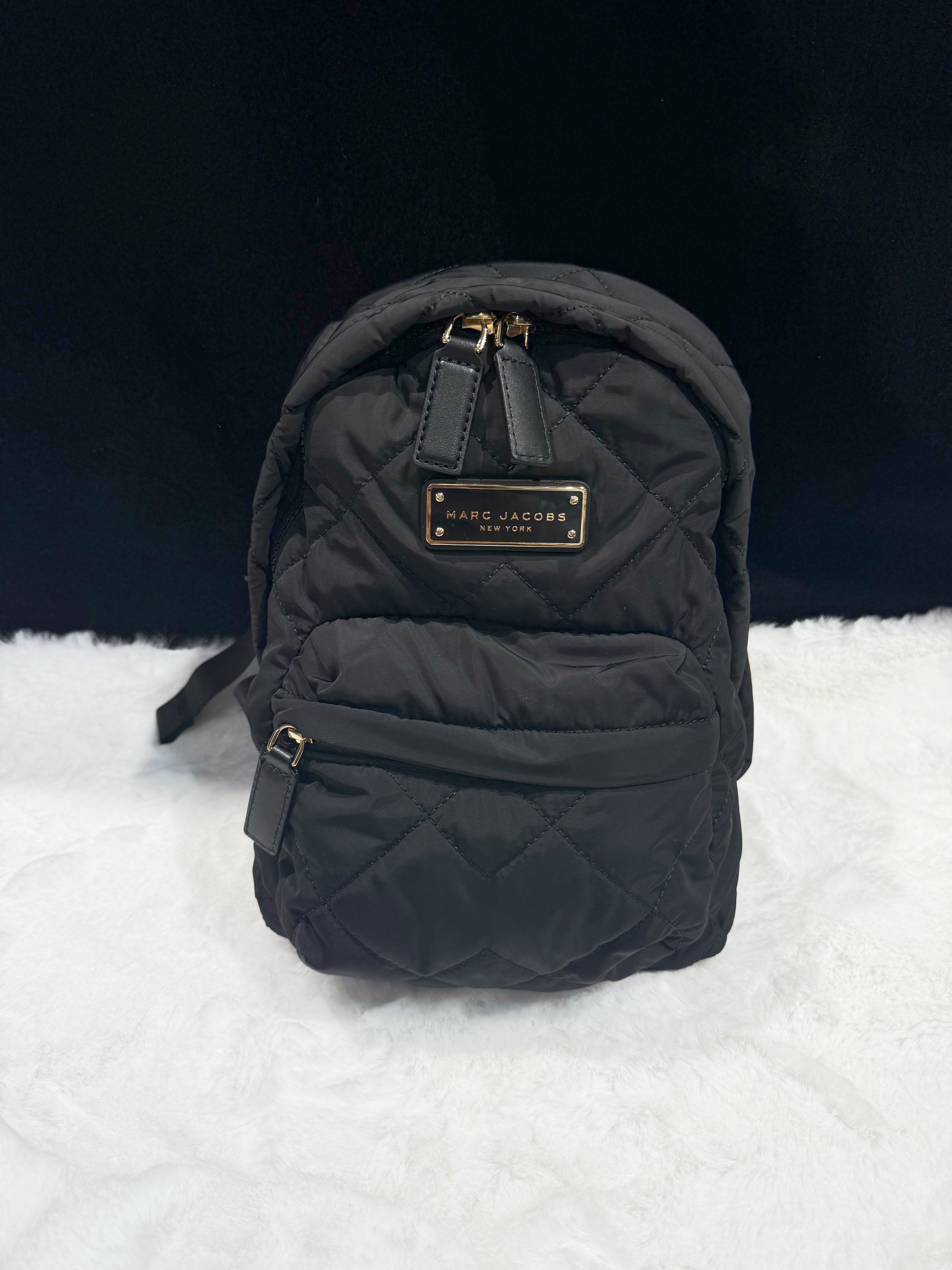Marc Jacobs nylon quilted bp S blk