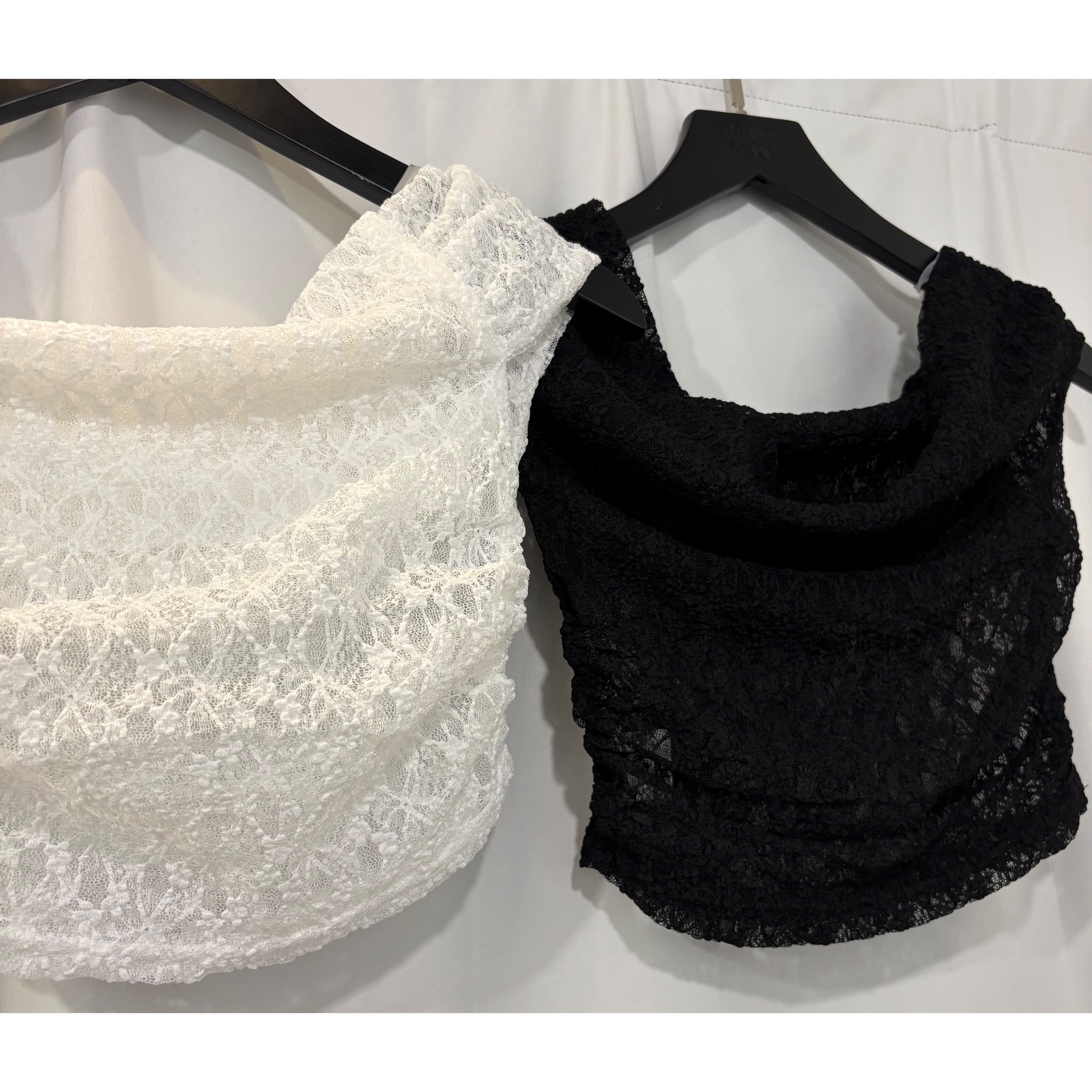 新品價5月8號截💙2605K《2WAYS LACE CROP》