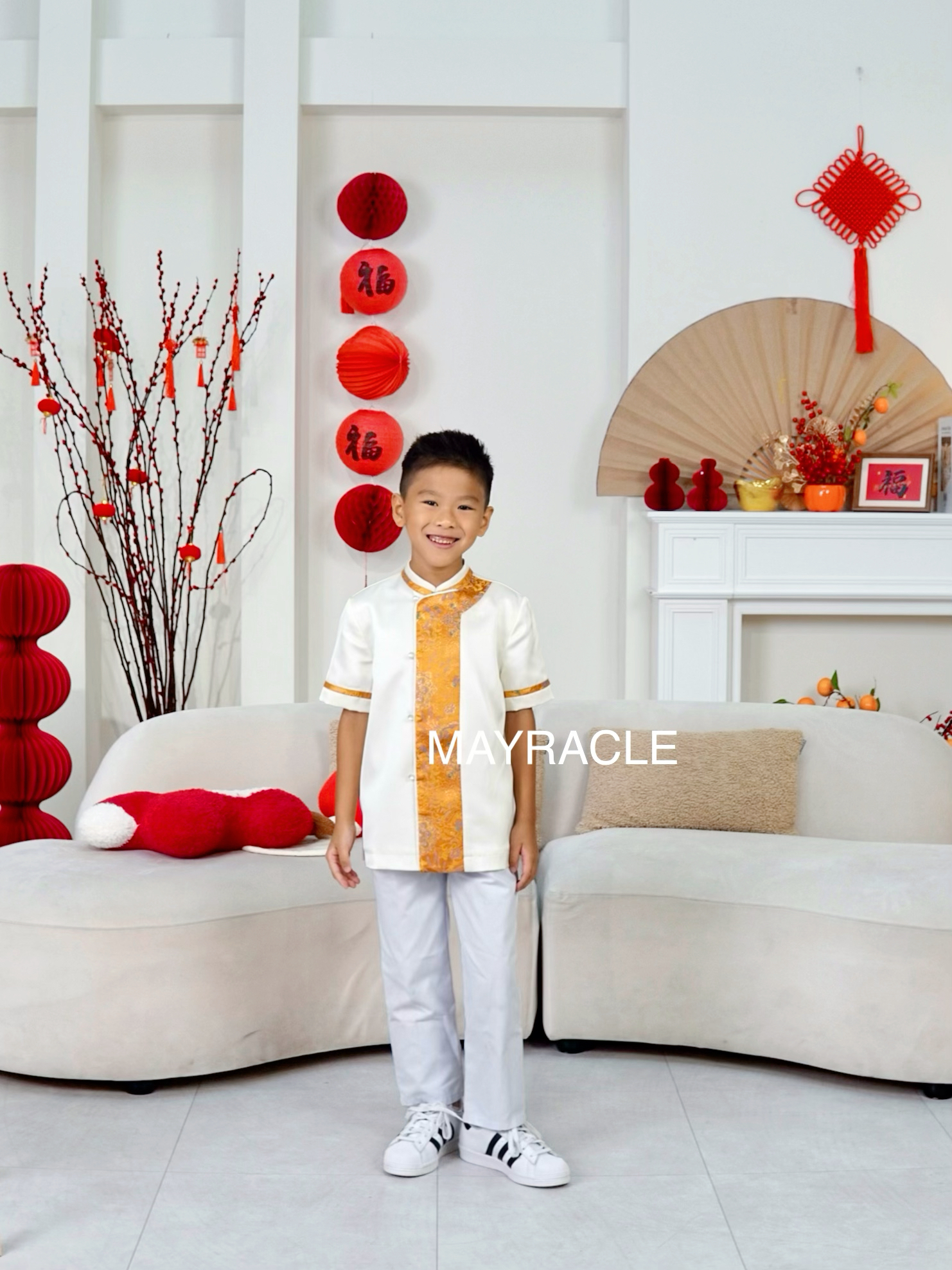 [PRE-ORDER] CNY 2027 Feng (丰) Boy Shirt