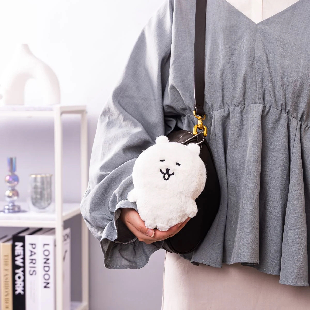 日本直送自嘲熊joke bear 軟綿綿公仔掛飾。