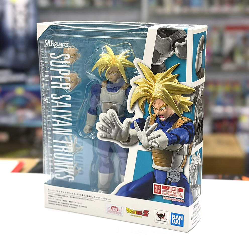 (行版) Bandai S.H.Figuarts 龍珠Z 超級撒亞人 杜拉格斯 -潛藏在體內的超級力量 (再版) SHF Dragon Ball Z Super Saiyan Trunks 