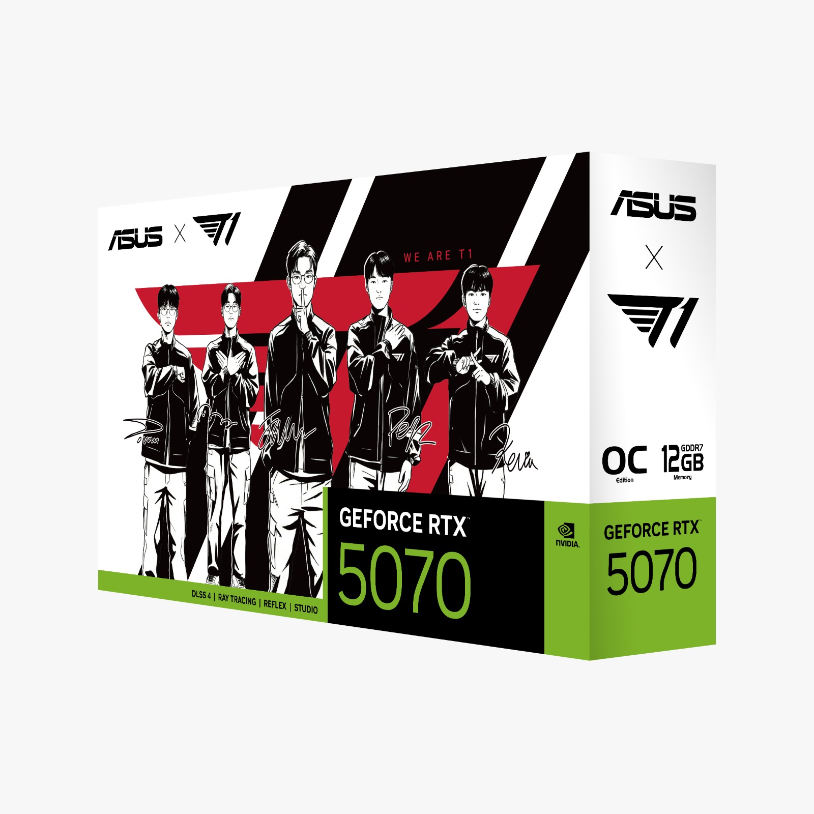 ASUS T1 GeForce RTX™ 5070 12GB GDDR7 OC Edition