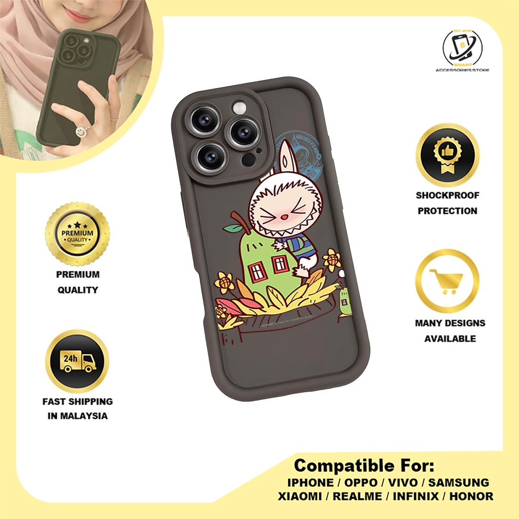 TPU DESIGN CASE PHONE FOR OPPO - DESIGN LABUBU A