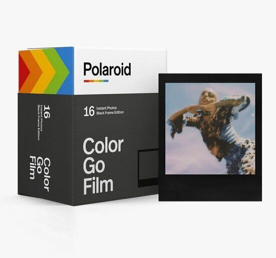 Polaroid Go 專用 迷你即影即有 彩色相紙 - 黑色邊框 Double Pack 孖裝 (16張)