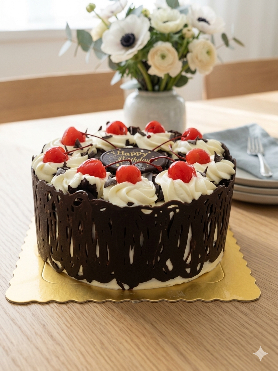 黑森林蛋糕 Black forest cake class (4小時班) 