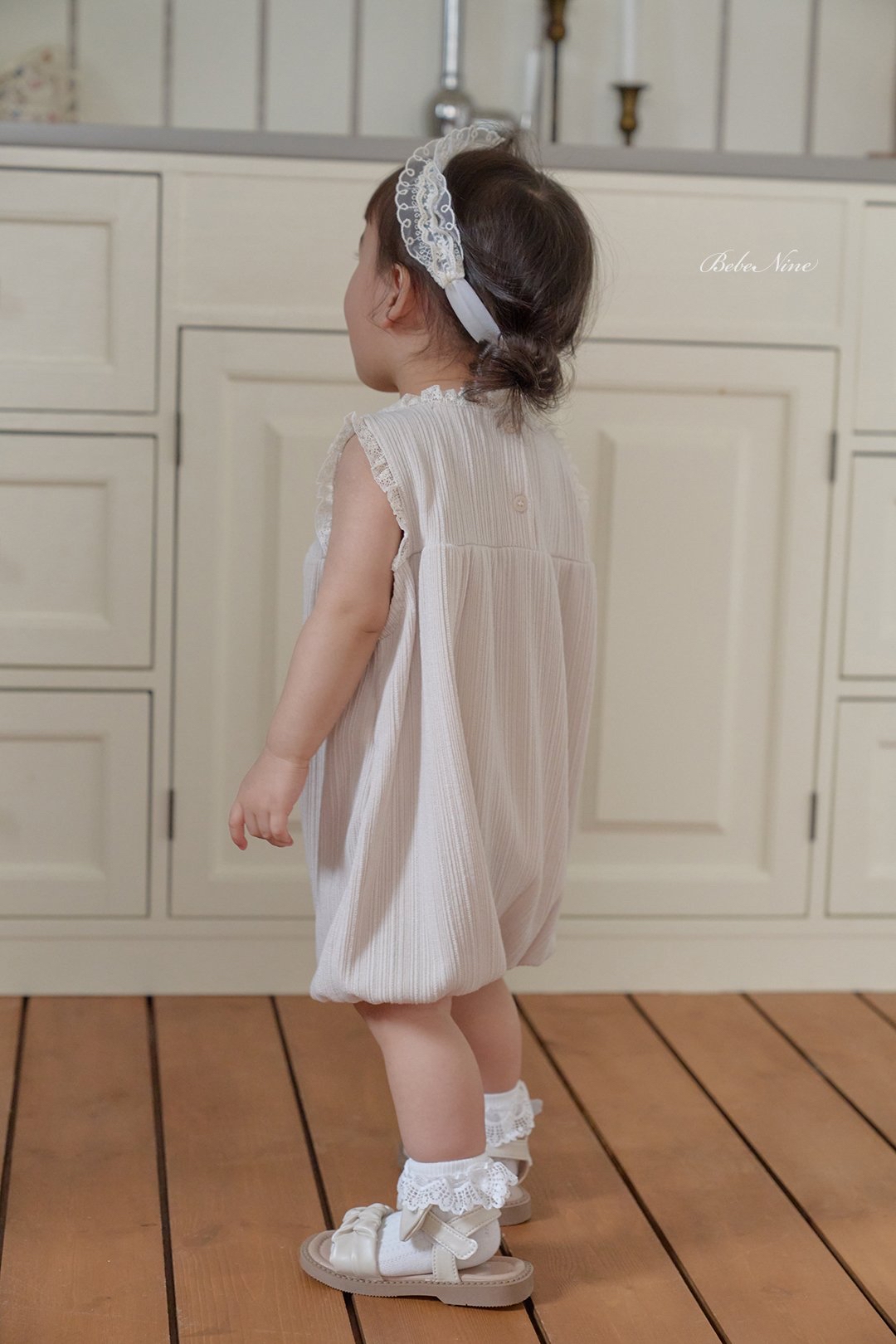 ☀️預訂 韓國直送☀️🇰🇷Bebenine三色蕾絲花邊無袖連身服