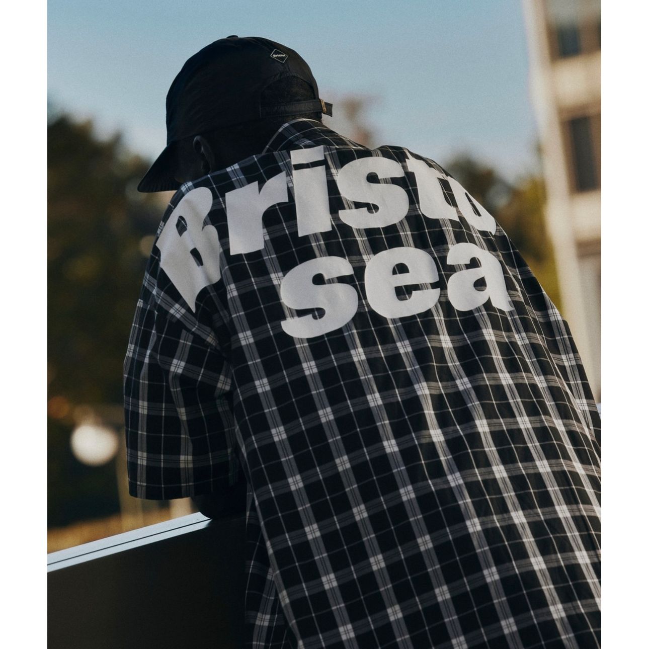 FCRB X WIND AND SEA BRISTOL SEA S/S BAGGY SHIRT / BLACK