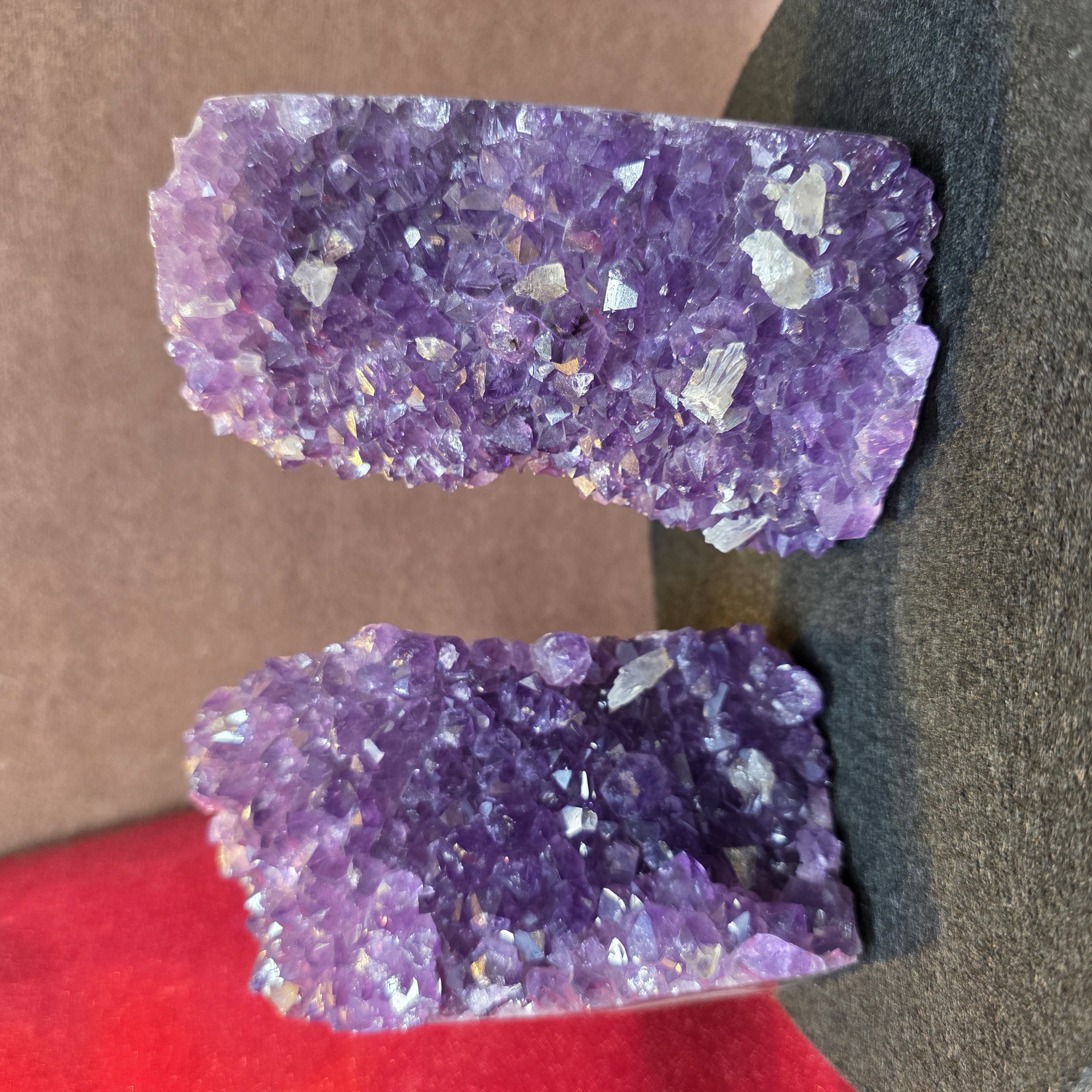 招財靠山紫水晶簇