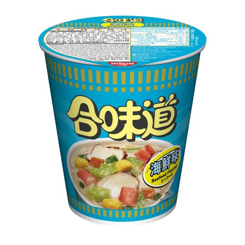 日清合味道杯麵