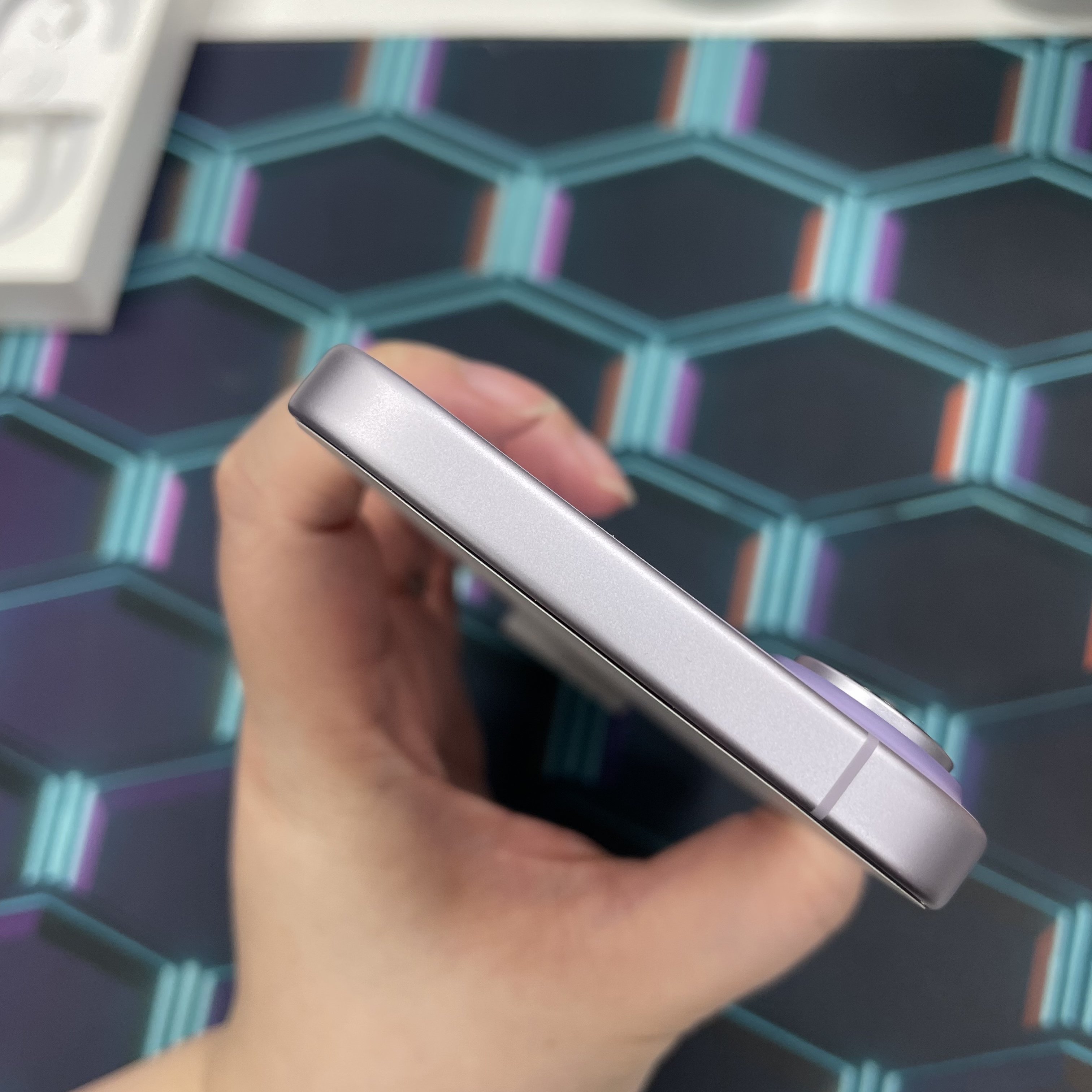 *6195 17 全新機 256GB 電100 紫色 purple