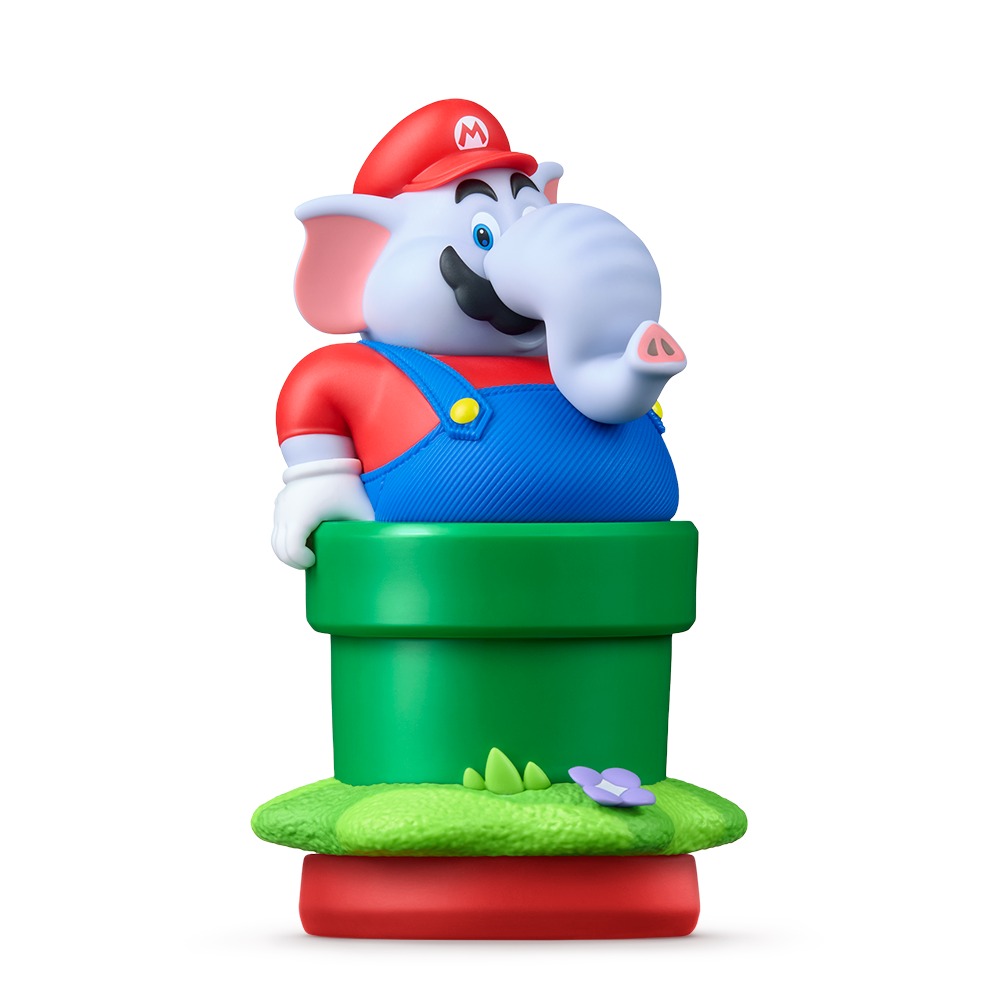 【預售 26/3】AMIIBO 超級瑪利歐兄弟驚奇 (大象瑪利歐) / Super Mario Bros. Wonder (Elephant Mario)  PO0393