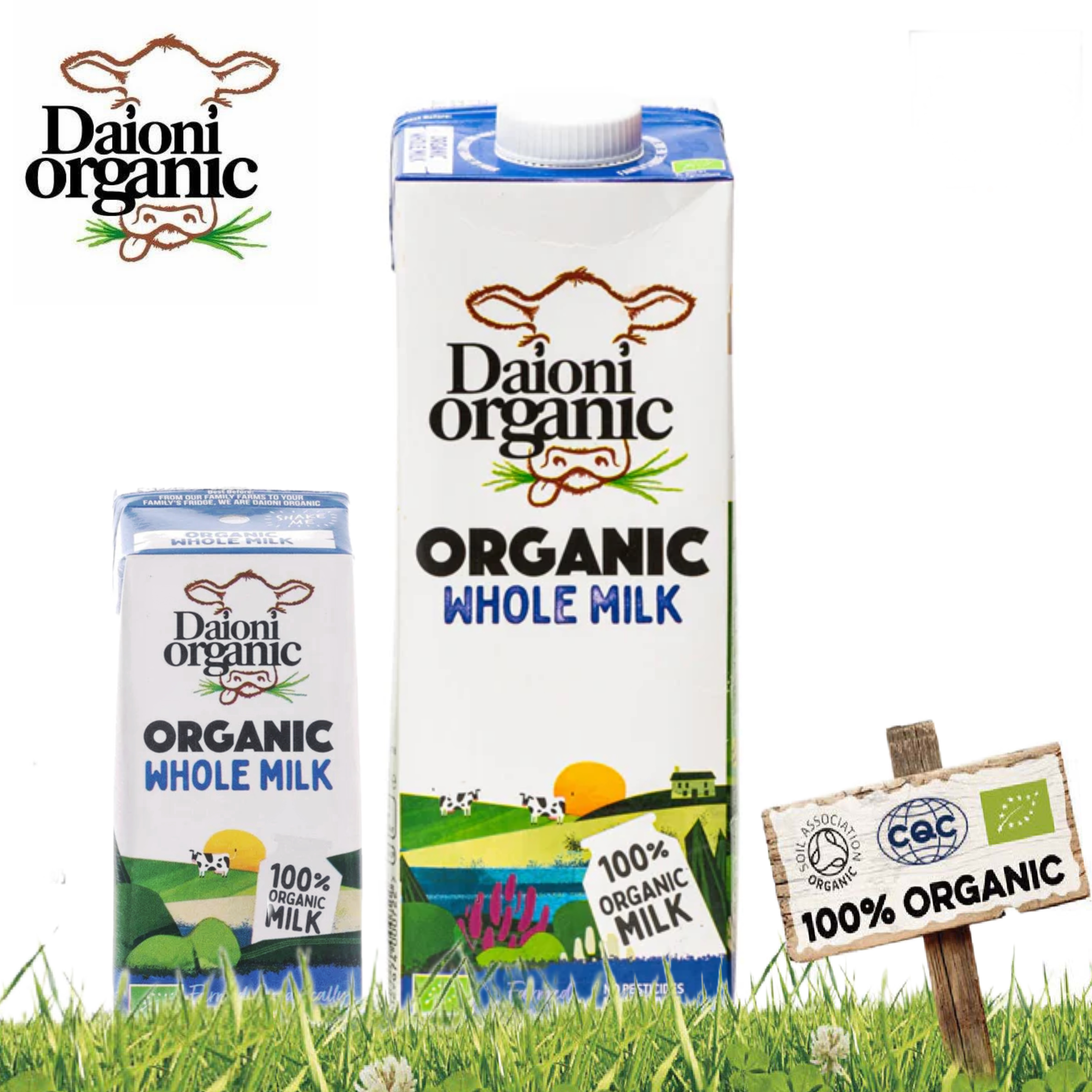 ♻️荷蘭 有機全脂牛奶 Holland Daioni Organic Whole Milk 