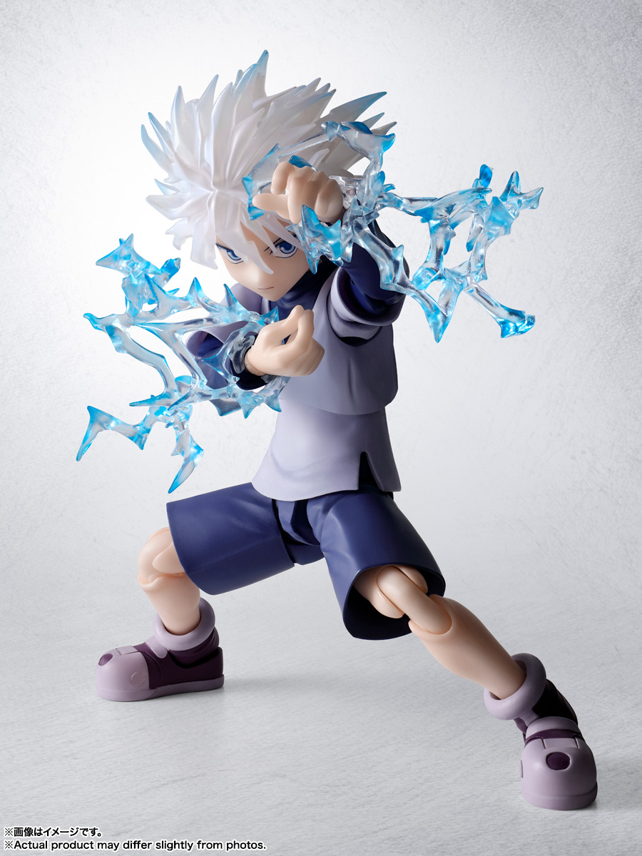 S.H.Figuarts 奇犽·揍敵客（基路亞）全職獵人 可動figure Hunter x Hunter Killua action figure