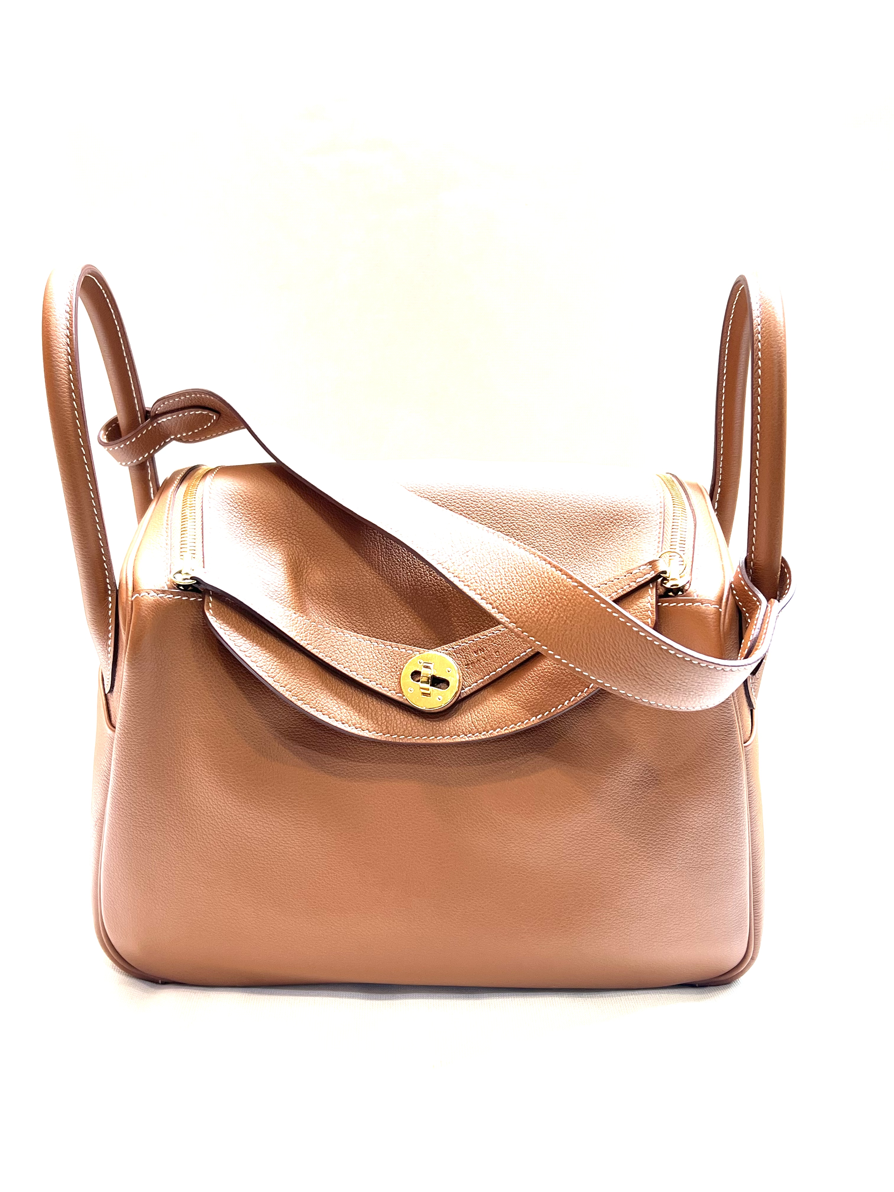 Pre-Owned HERMÉS Taurillon Clemence Lindy 30 Stamp D / Product Code: 26041635