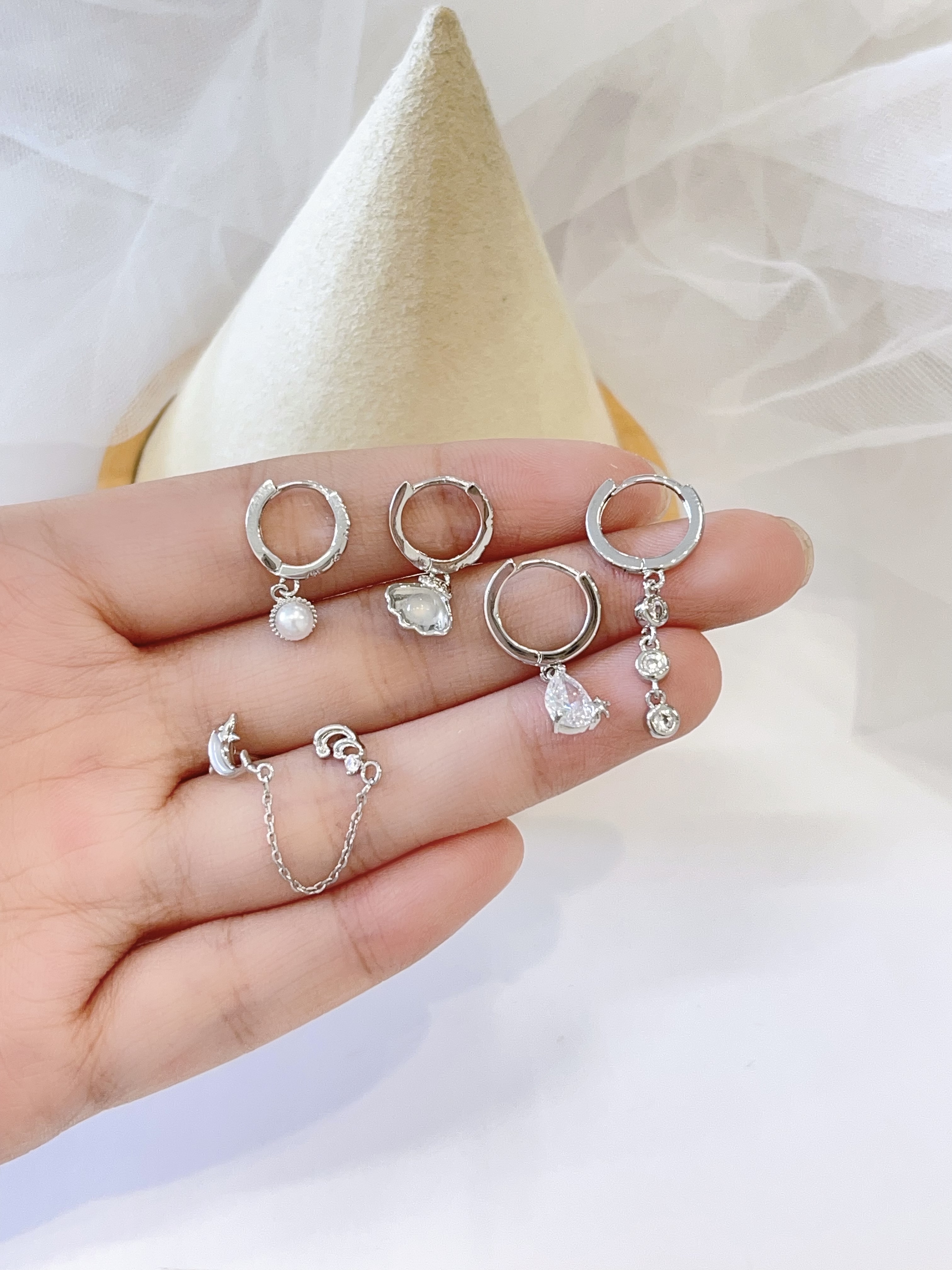 海洋系主题耳环套装