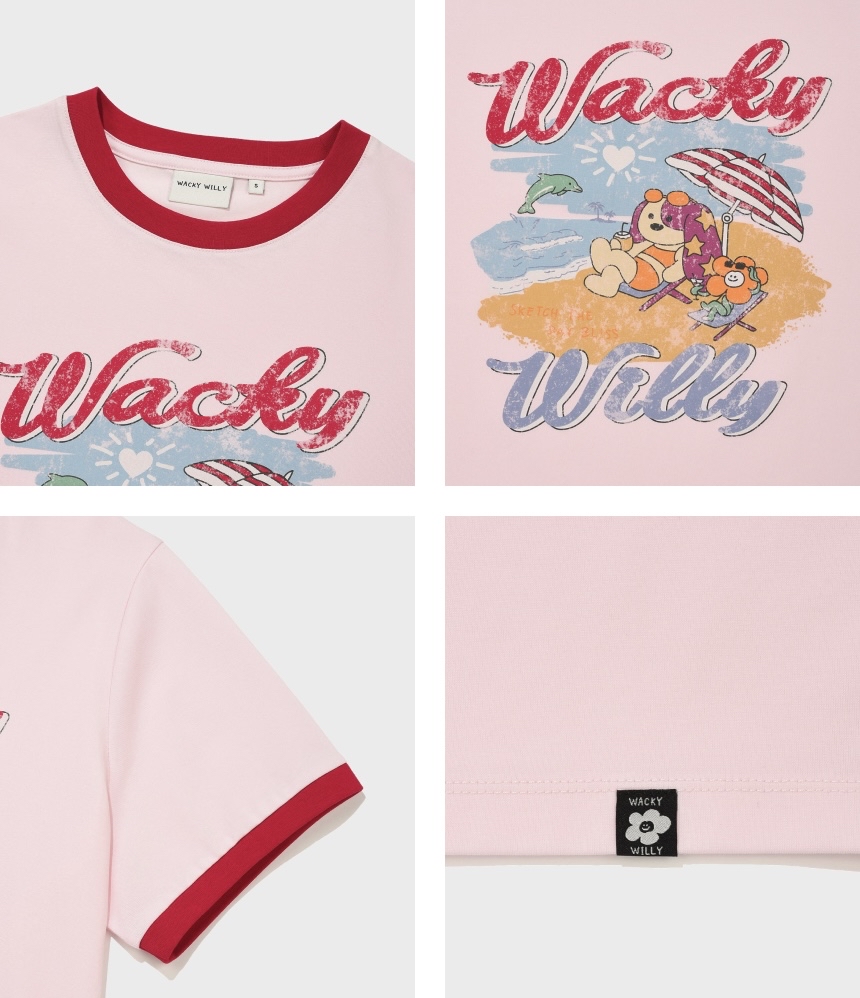 🇰🇷韓國Wacky Willy女裝短袖Tee